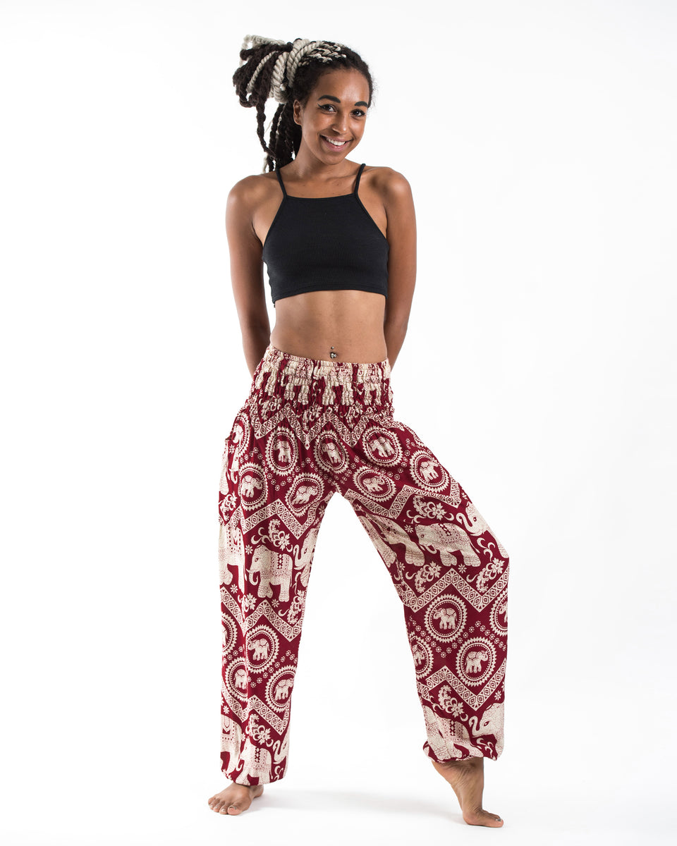 Red Elephant Pants