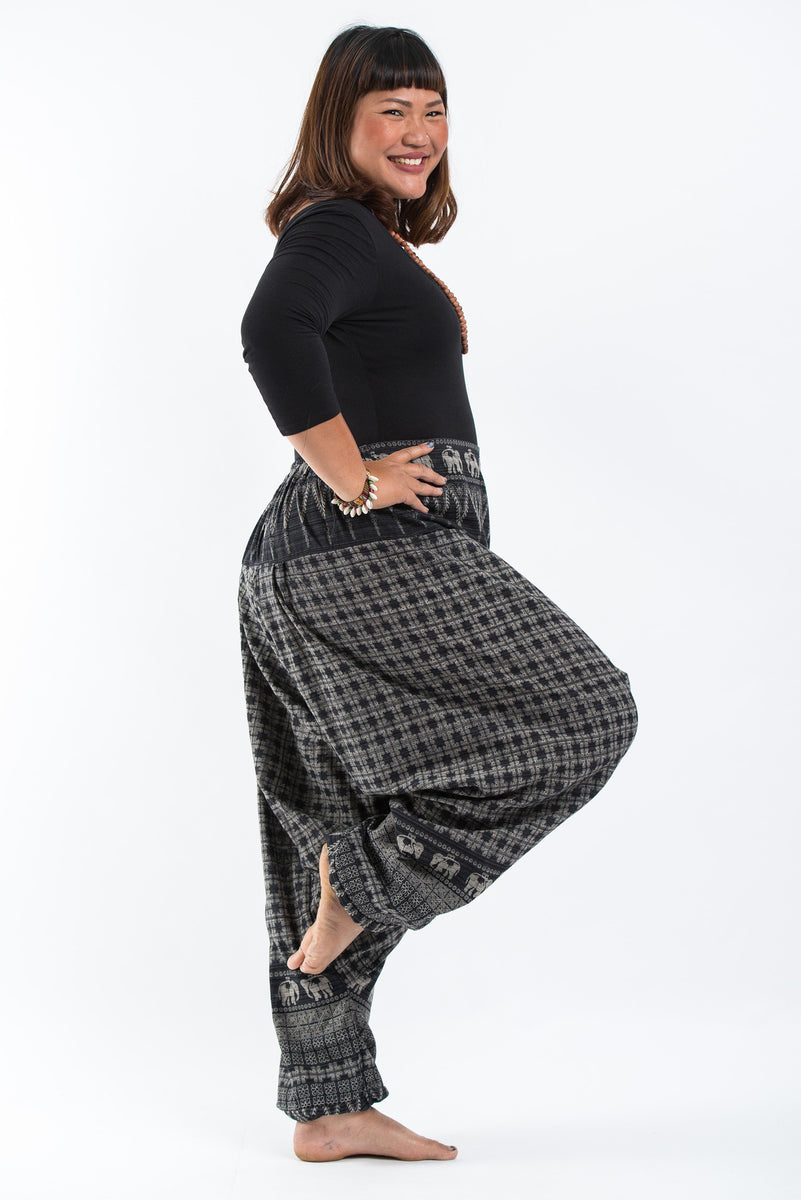 激安通販 Plus Size in Pants Elephant Women's Elephant Tribe Hill パンツ