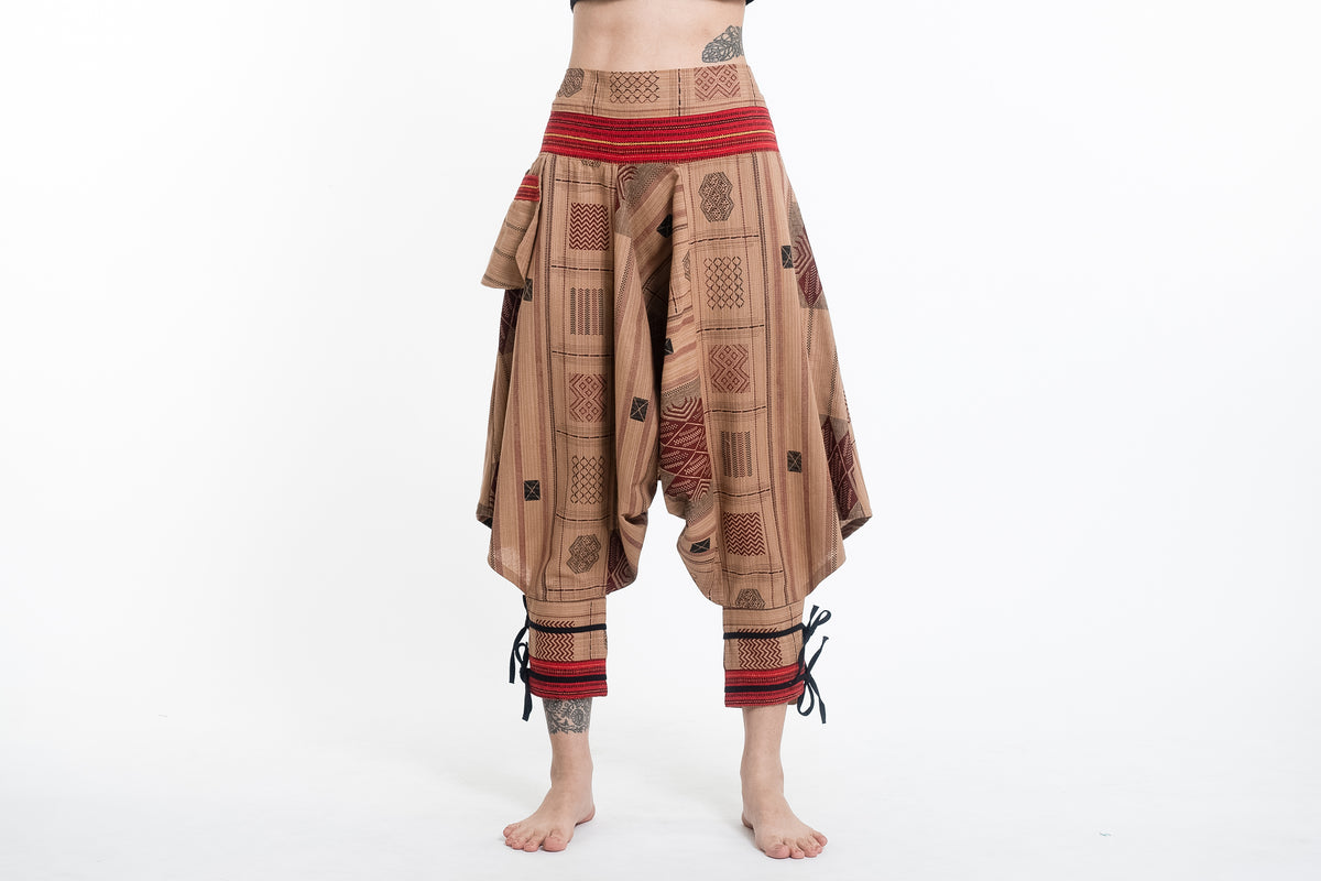 Belly Dance Plus Size Chiffon Harem Pants with Side Slits
