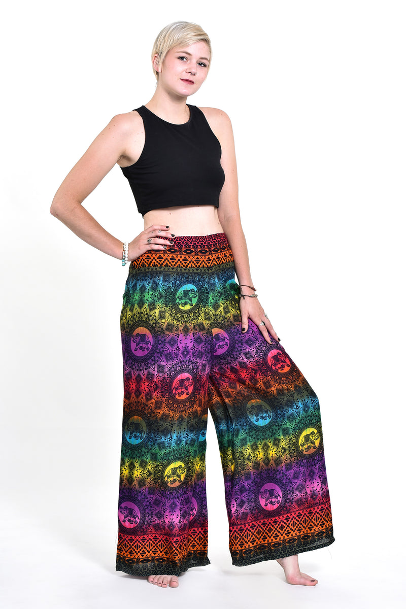 Palazzo Harem Pants Purple