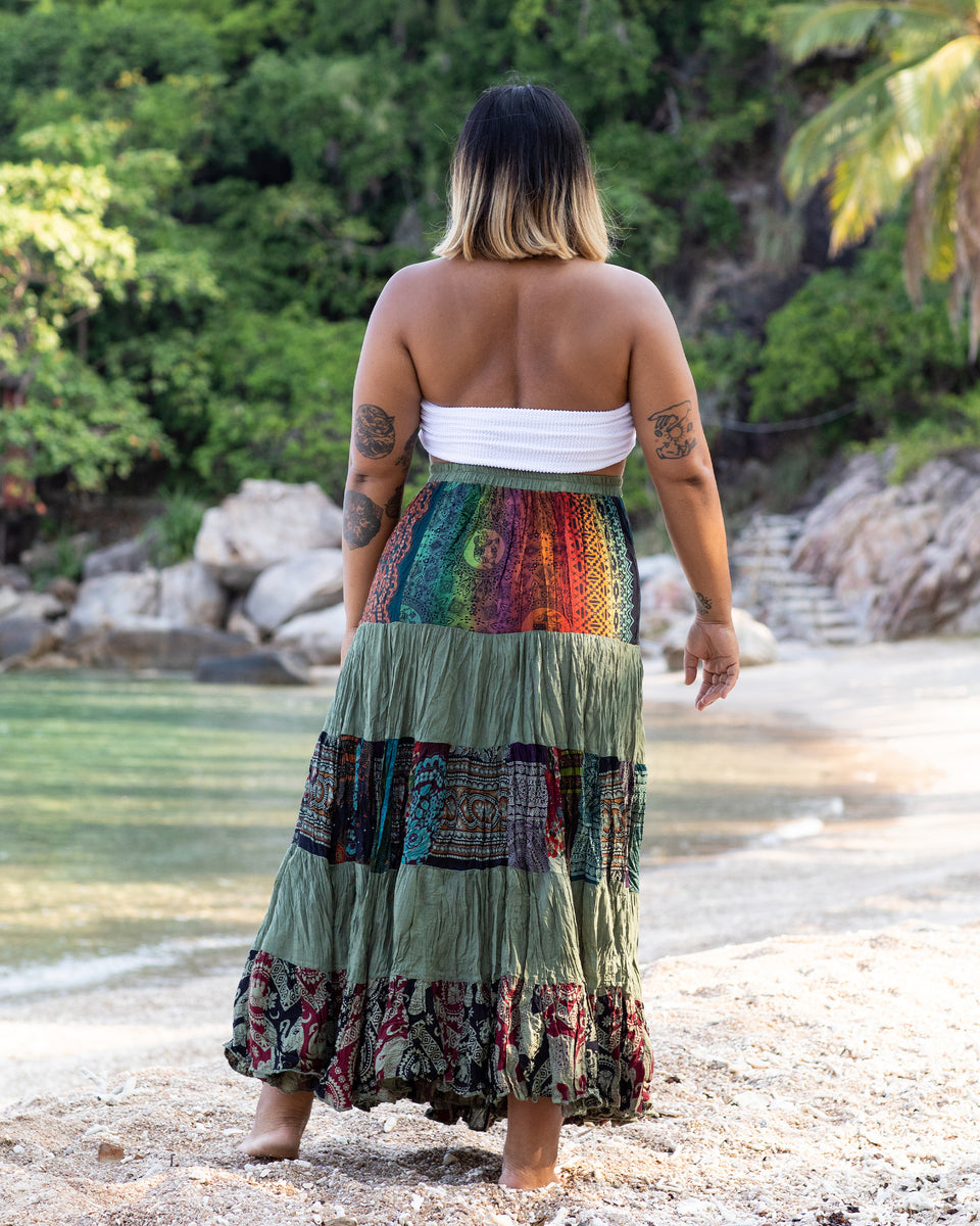 Dressskirt 2 Em 1 Macrame Plus Size Terra main image 0