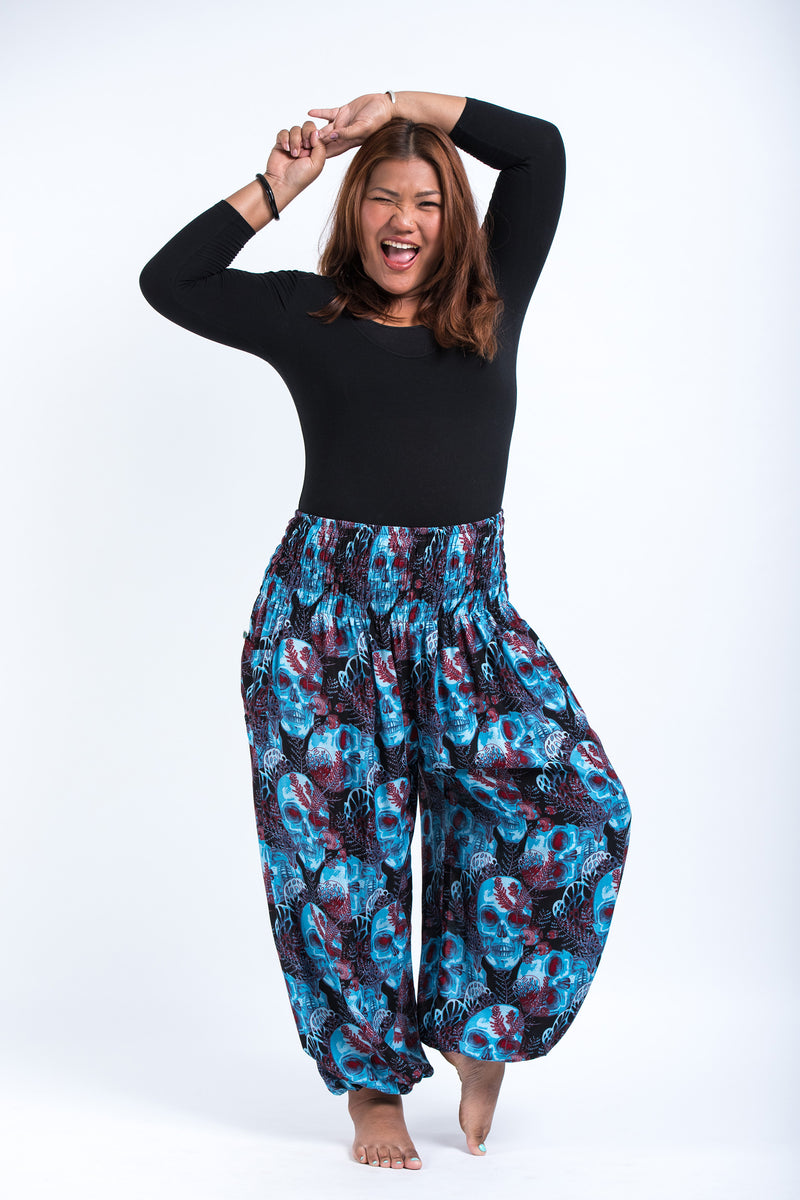 Black Plus Size Harem Pants