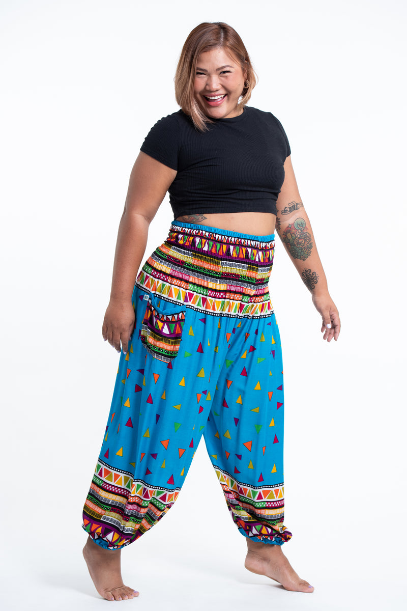 Women's plus size harem pants clearance