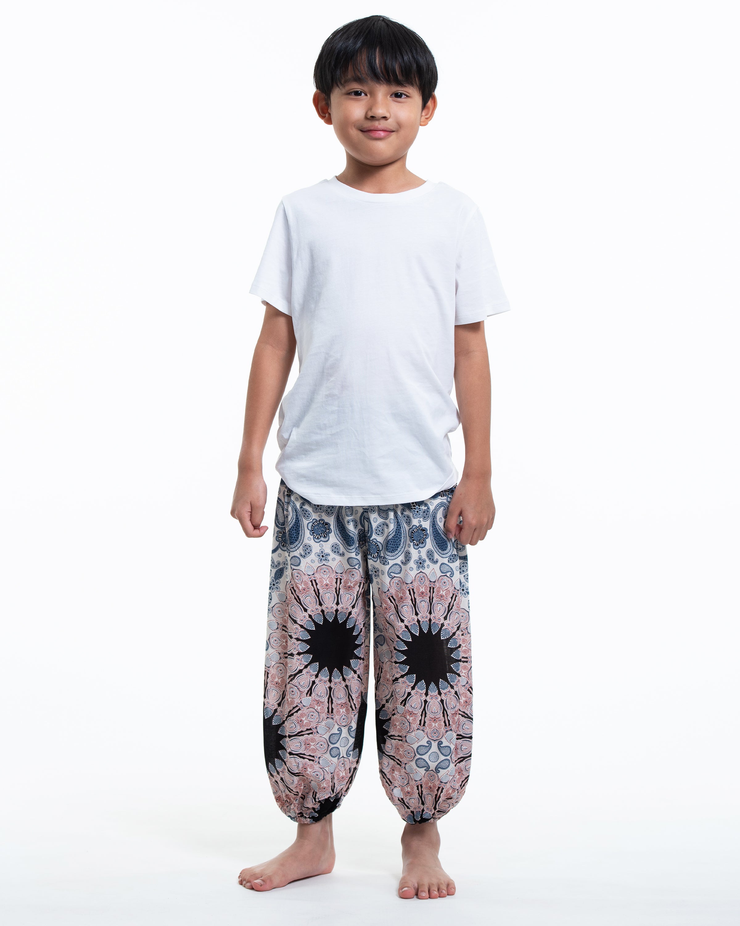 Pack of 3 - Kids Unisex High Cut Harem Pants 02