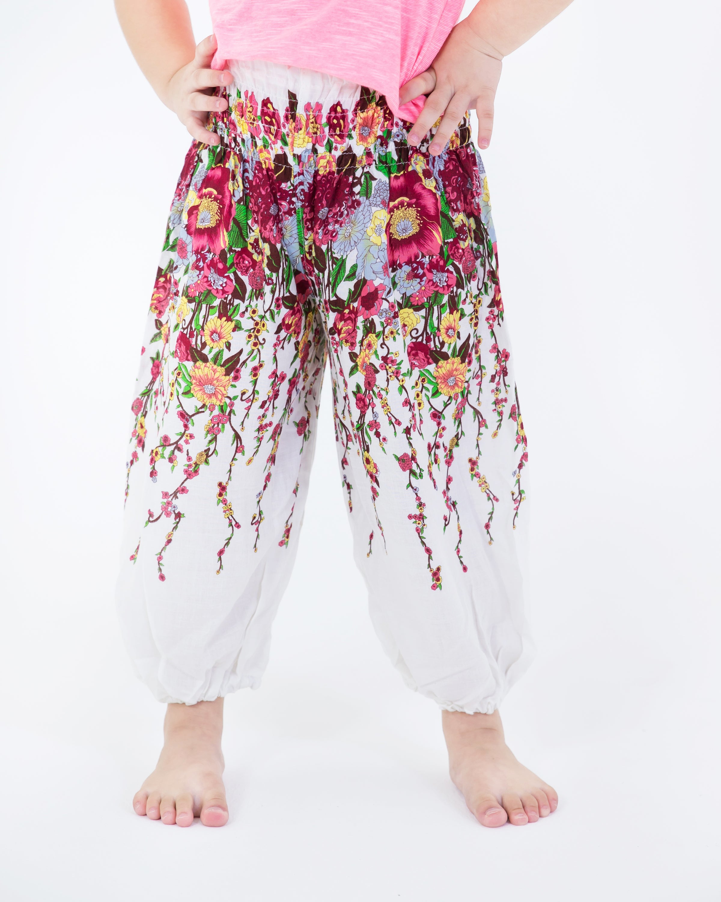 Pack of 3 - Kids Unisex High Cut Harem Pants 01