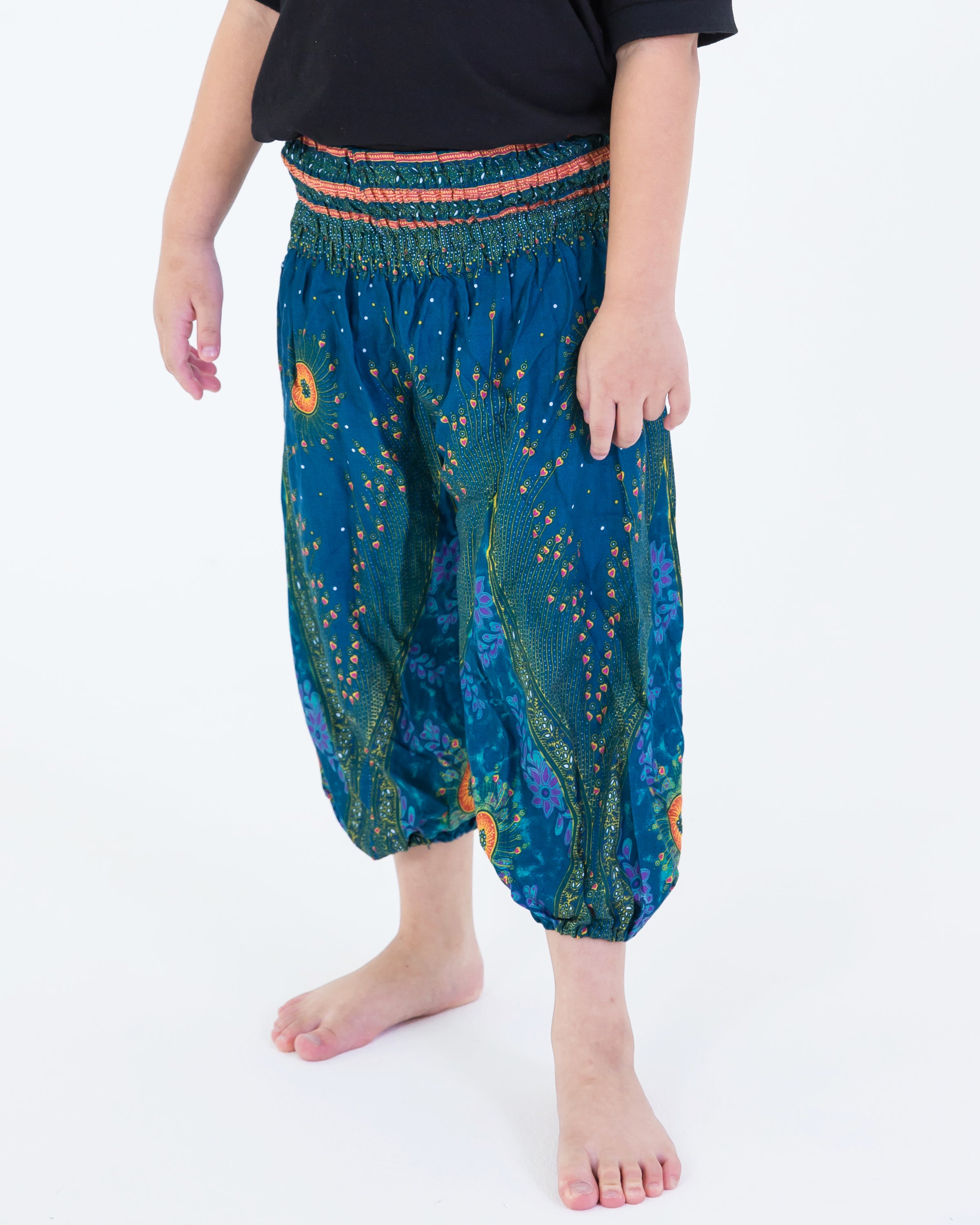 Pack of 3 - Kids Unisex High Cut Harem Pants 02