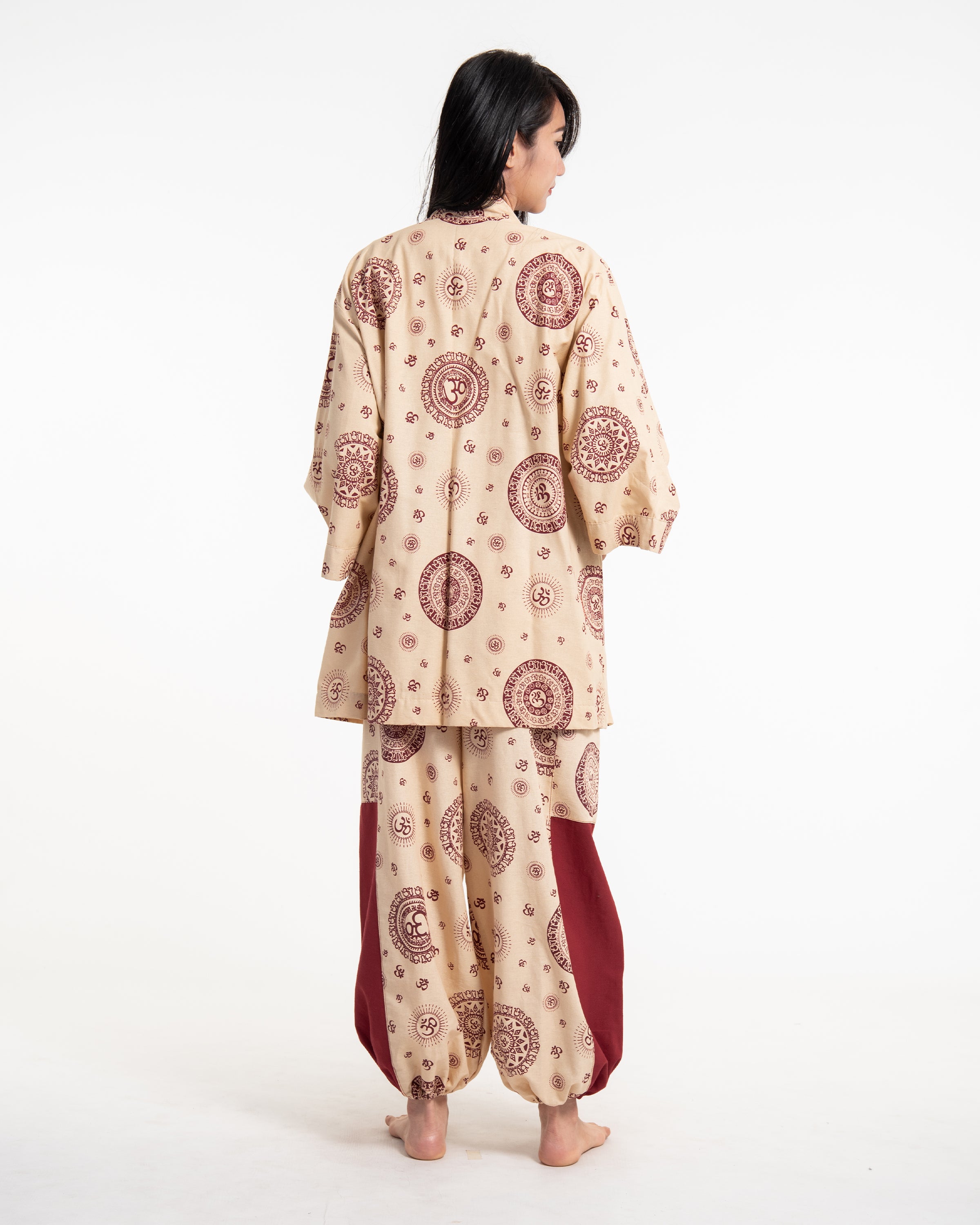 Unisex Om Two-Tone Lounge Set