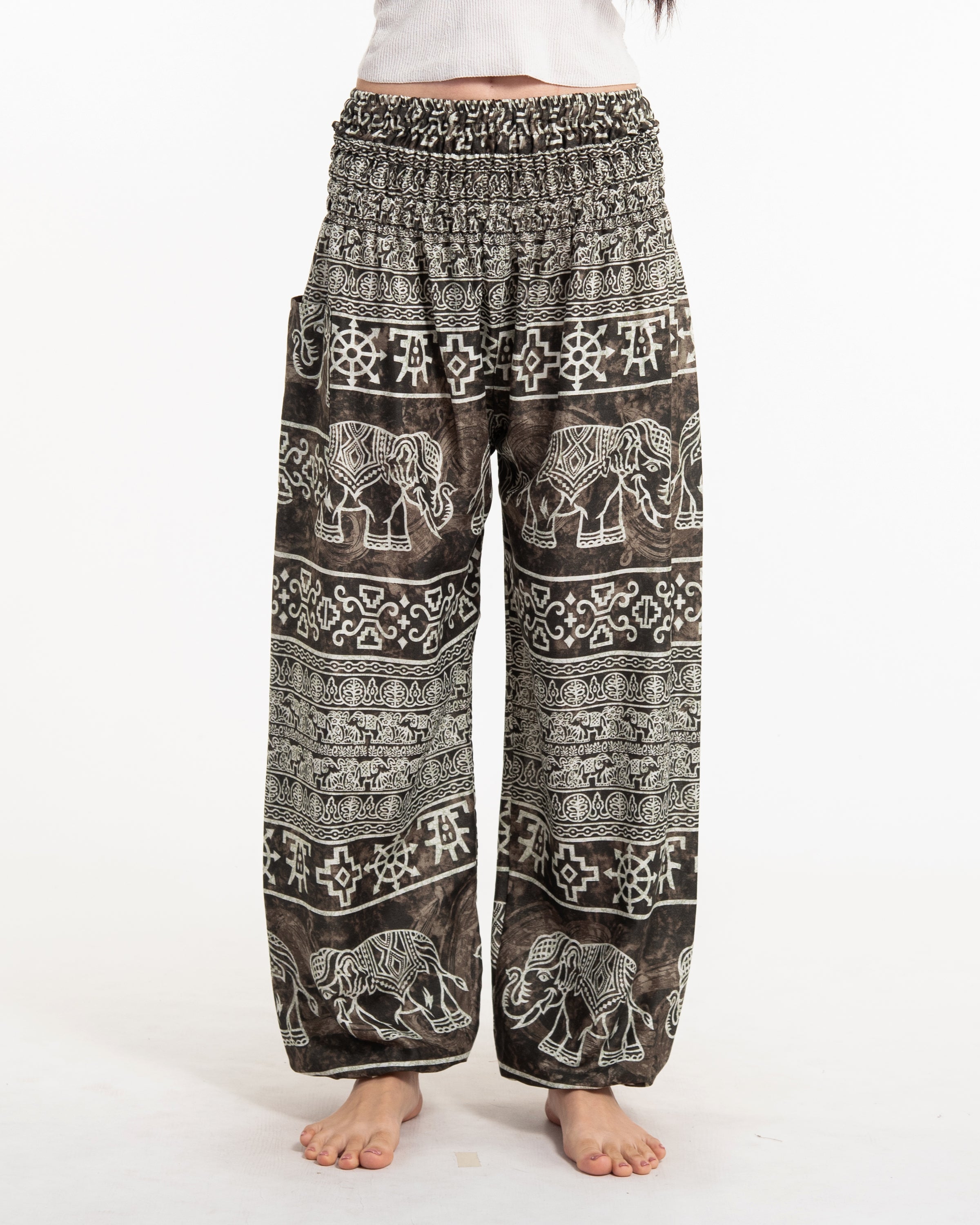 Marble Elephant Women's Elephant Pants in Olive Brown