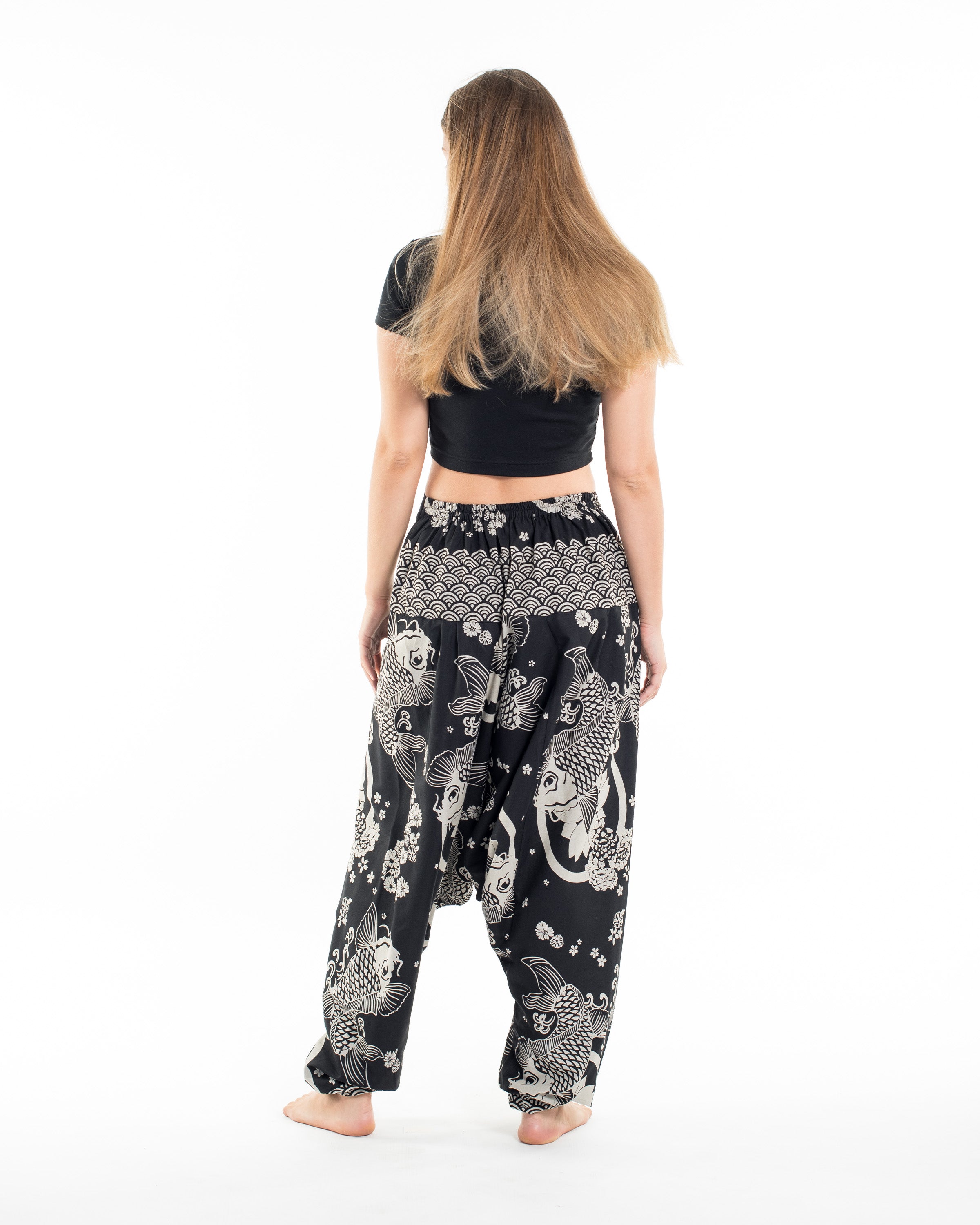 Unisex Koi Fish Cotton Lounge Set