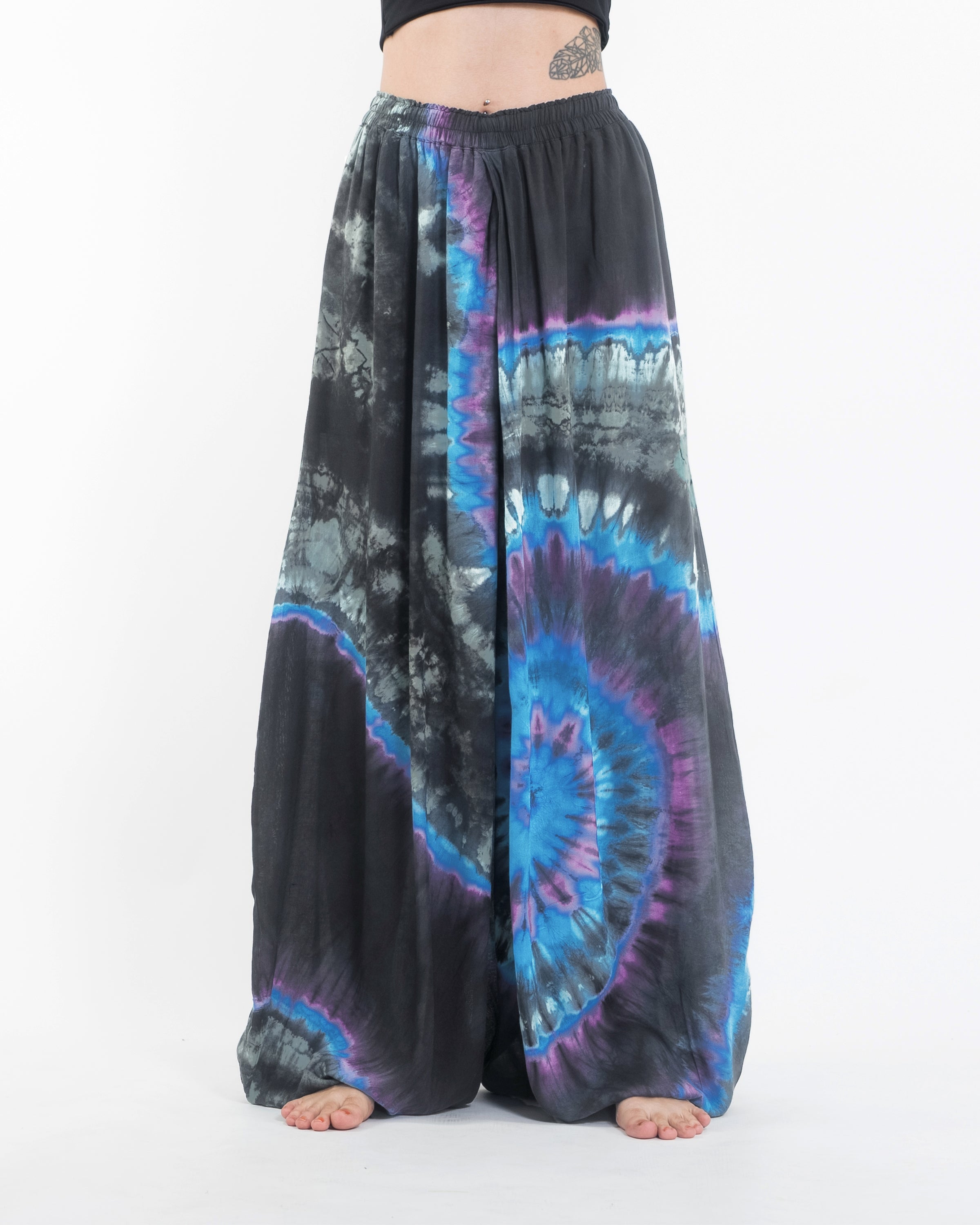 Tie dye Women Balloon Harem Pants 03