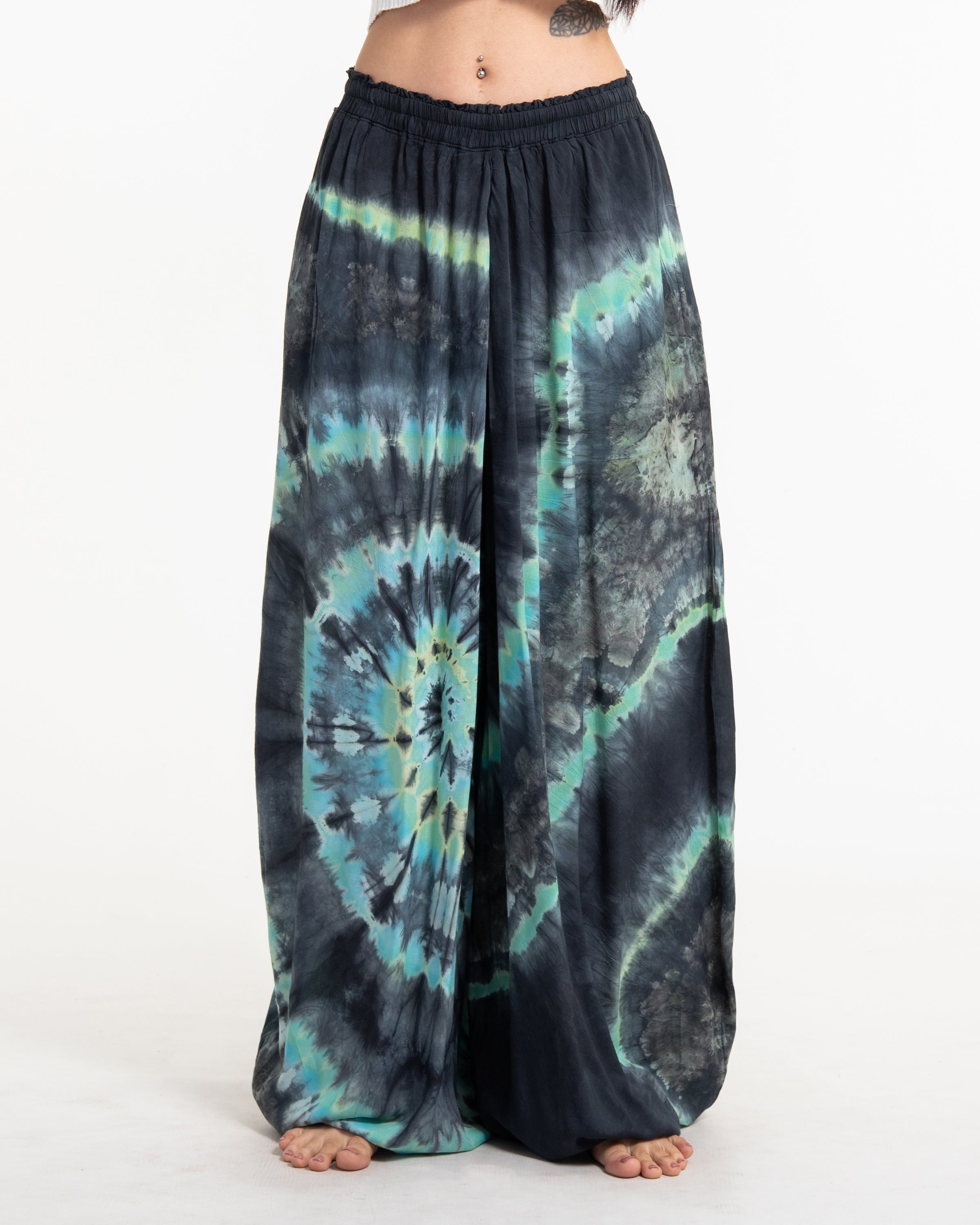 Tie Dye Women Balloon Harem Pants 05