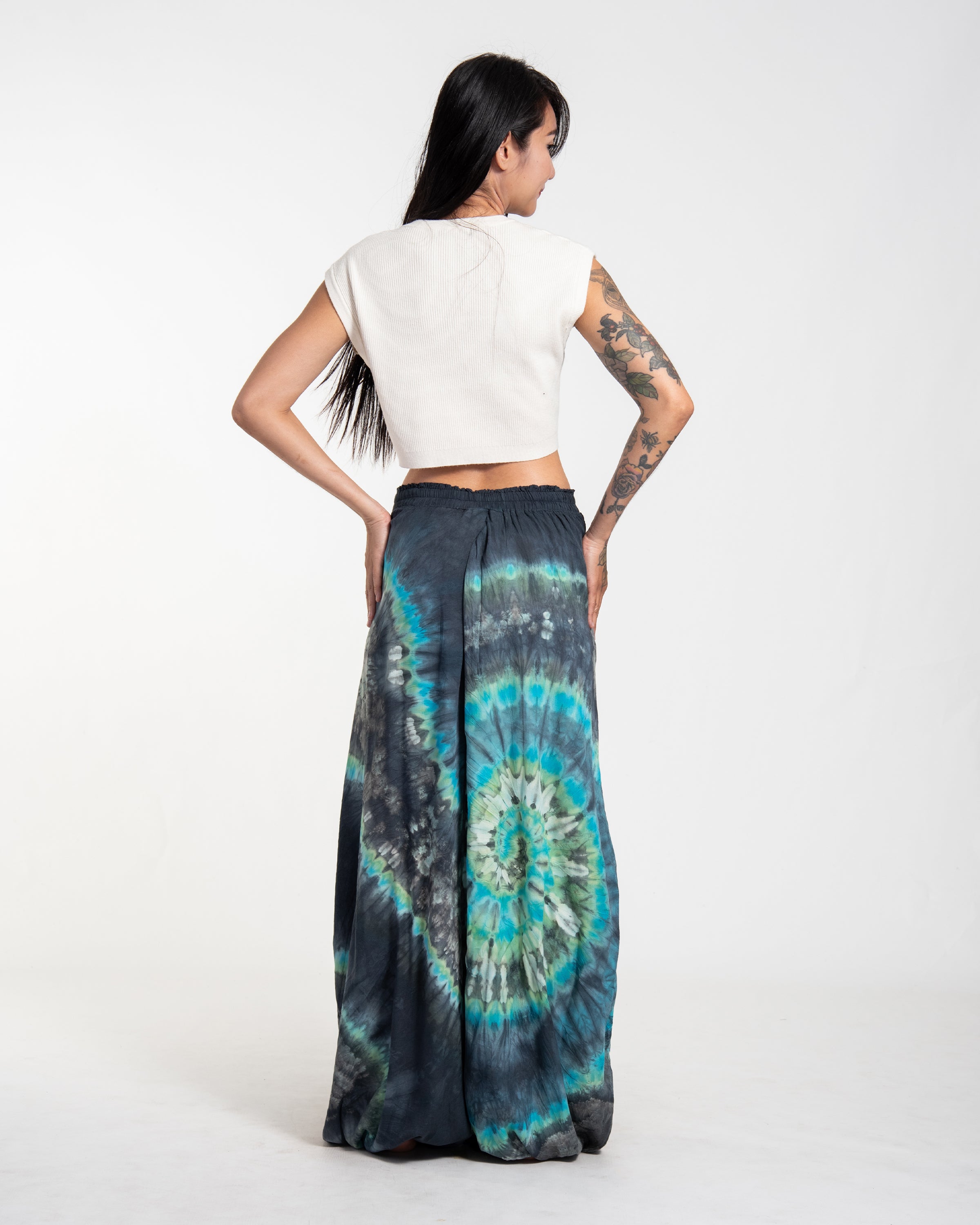 Tie Dye Women Balloon Harem Pants 06