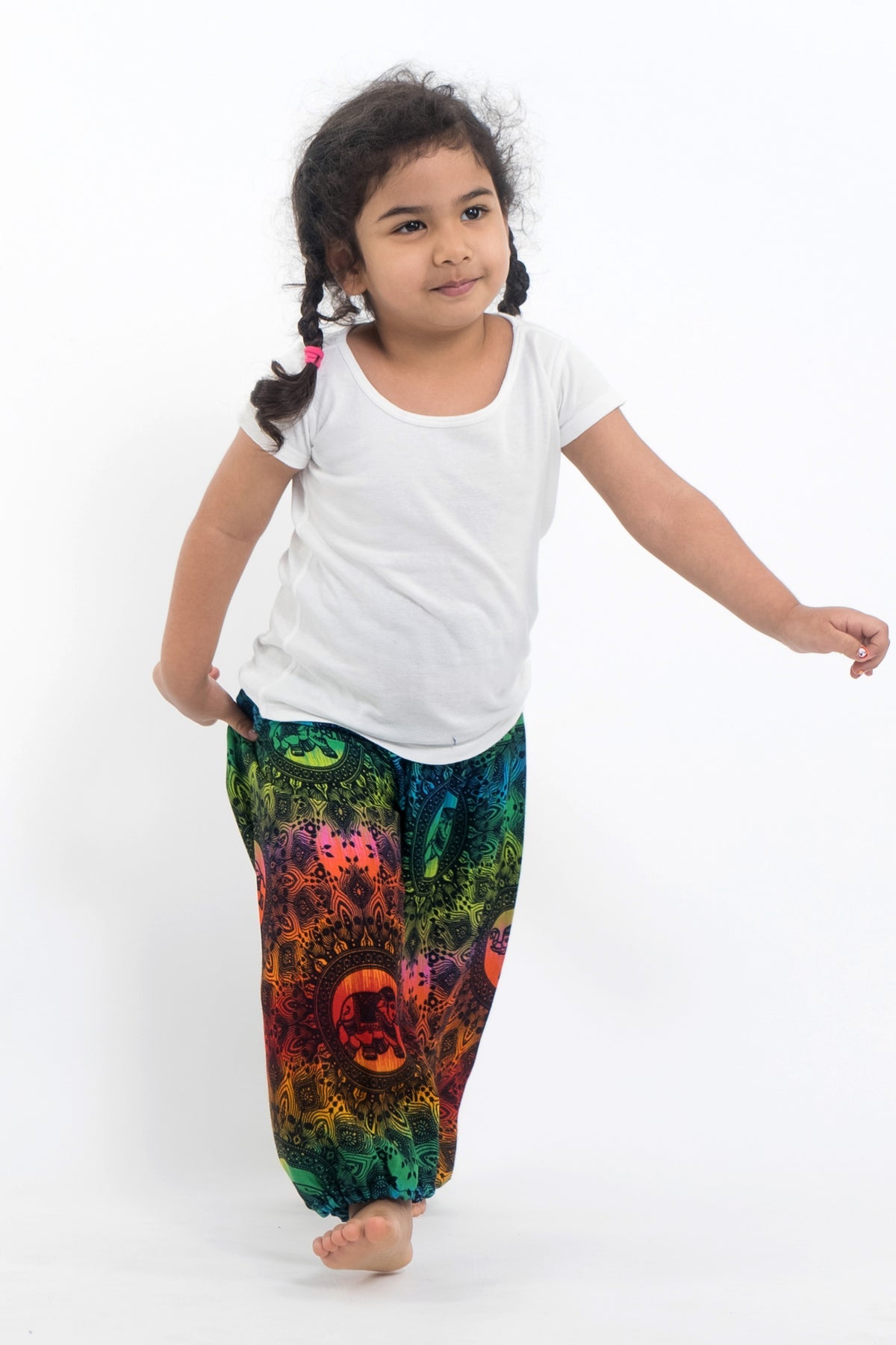 Pack of 3 - Kids Unisex High Cut Harem Pants 03