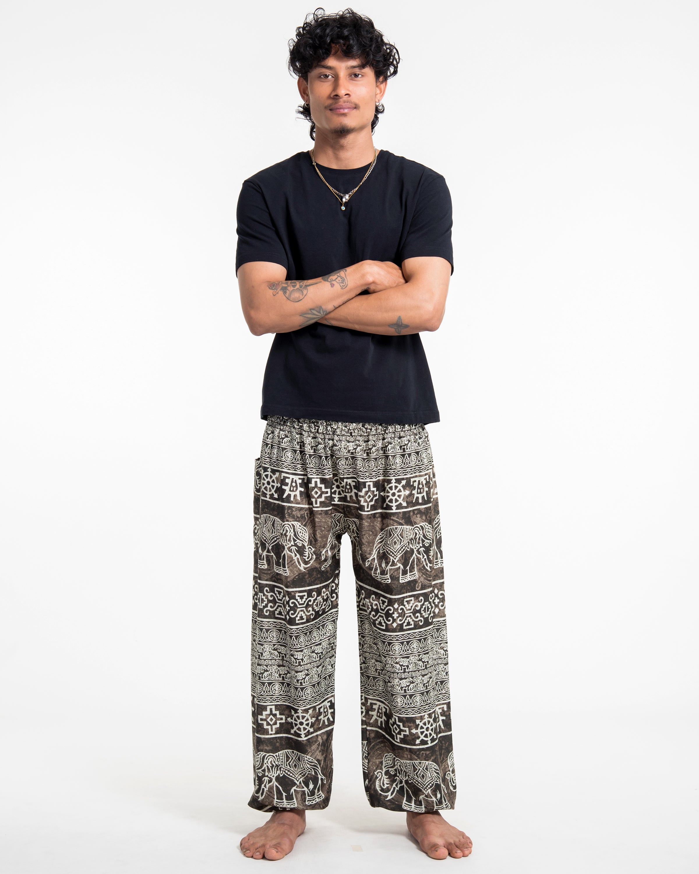 Marble Elephant Men's Elephant Pants in Olive Brown