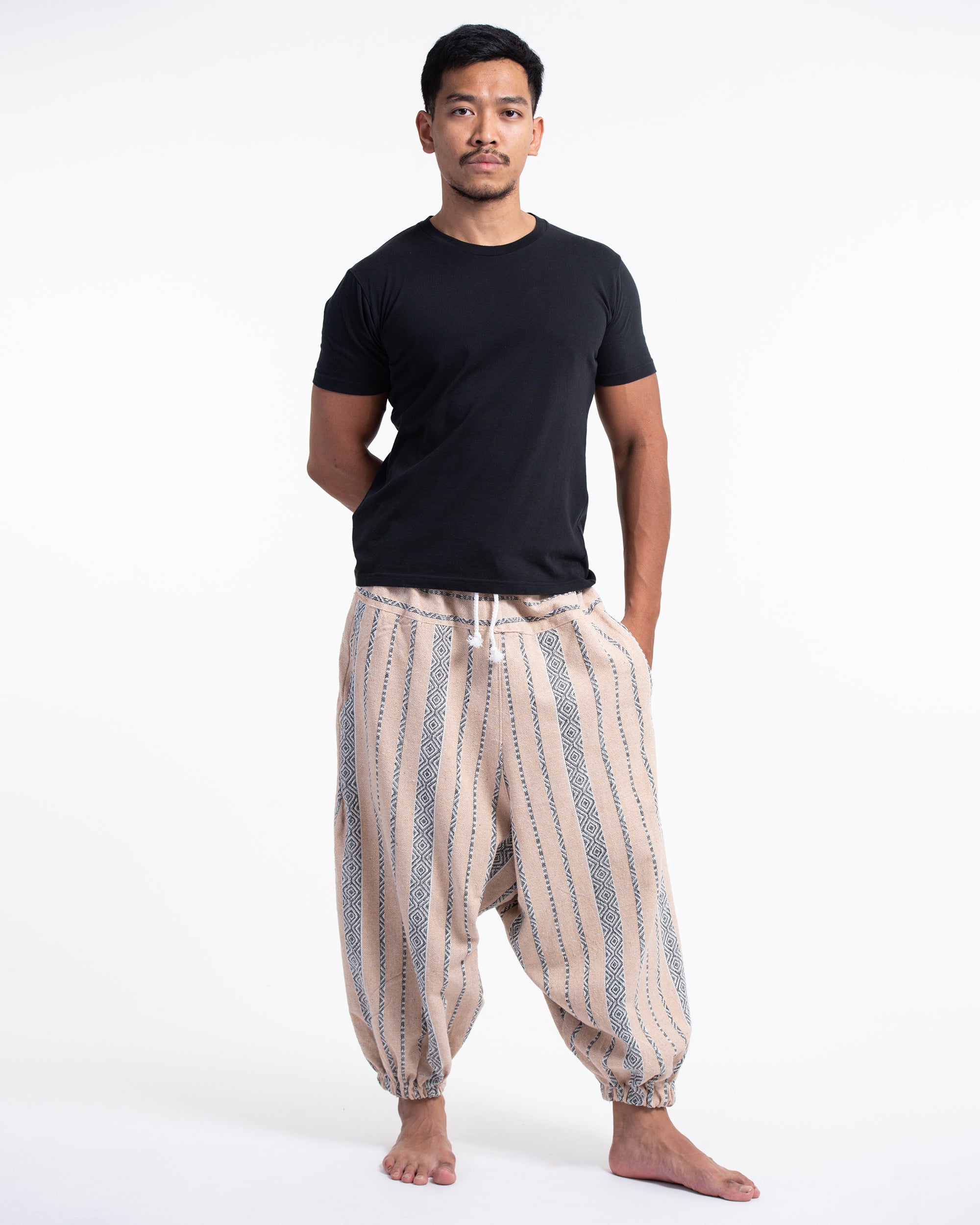Love Quality Baggy Pants Men's One Size Printed 100% Cotton Harem Pant –  Kreative World Online