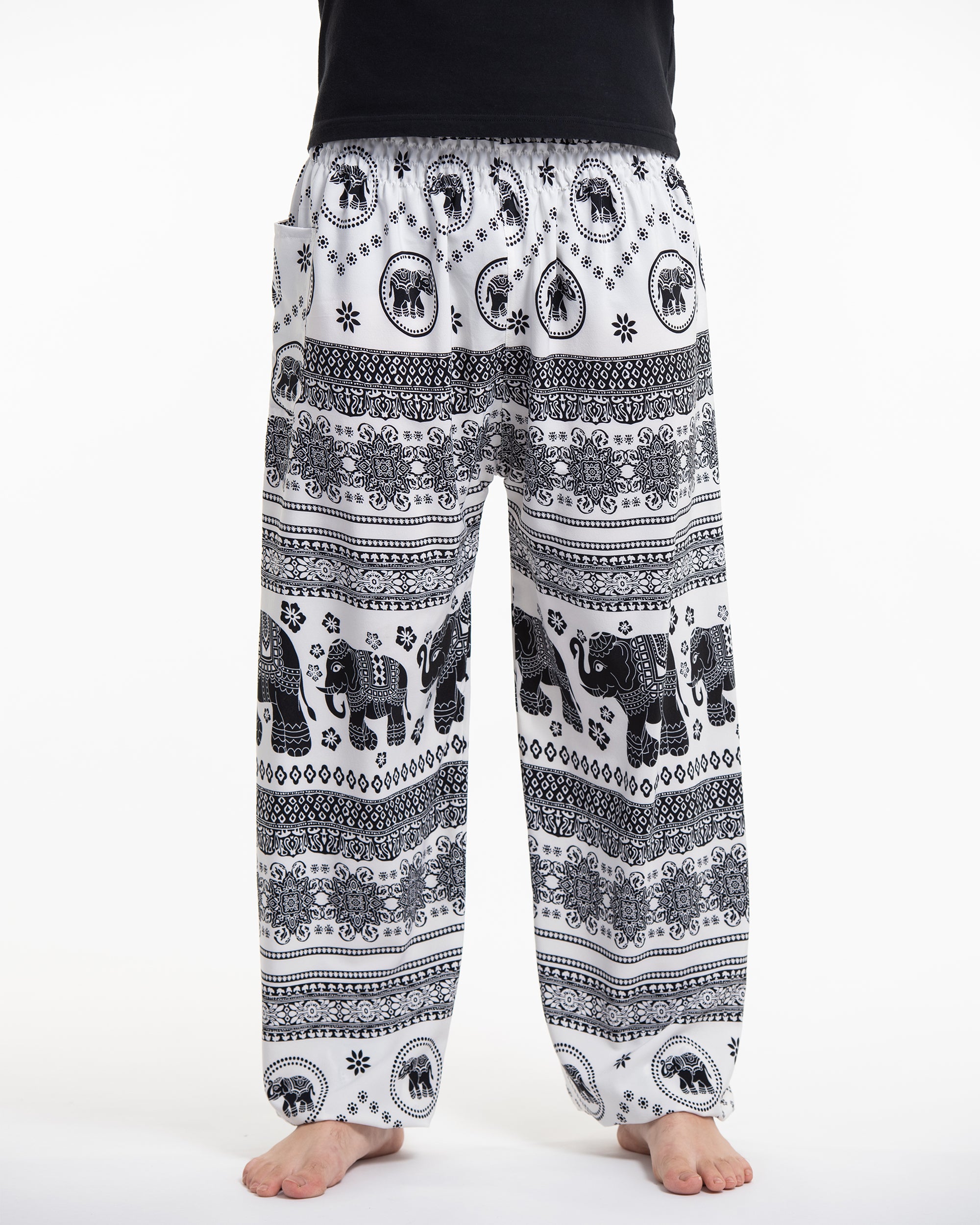Parade Elephant Tall Harem Pants in White