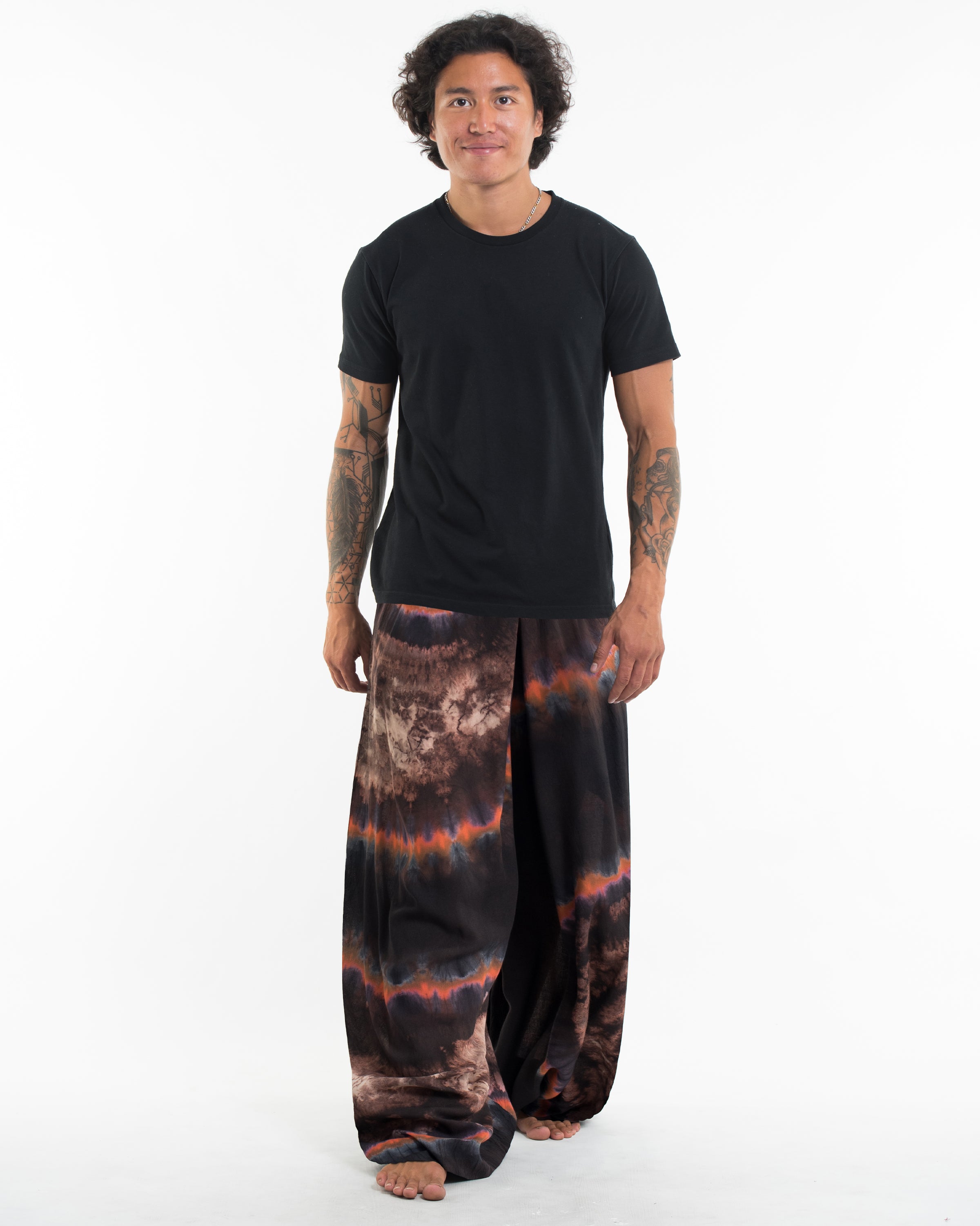 Tie dye Men Balloon Harem Pants 02