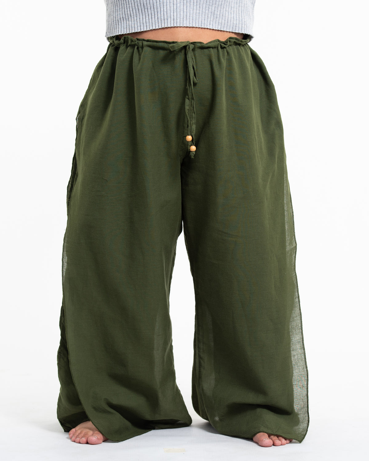 Assorted set of 5 Plus Size Women's Thai Harem Double Layers Palazzo Pants main image 0