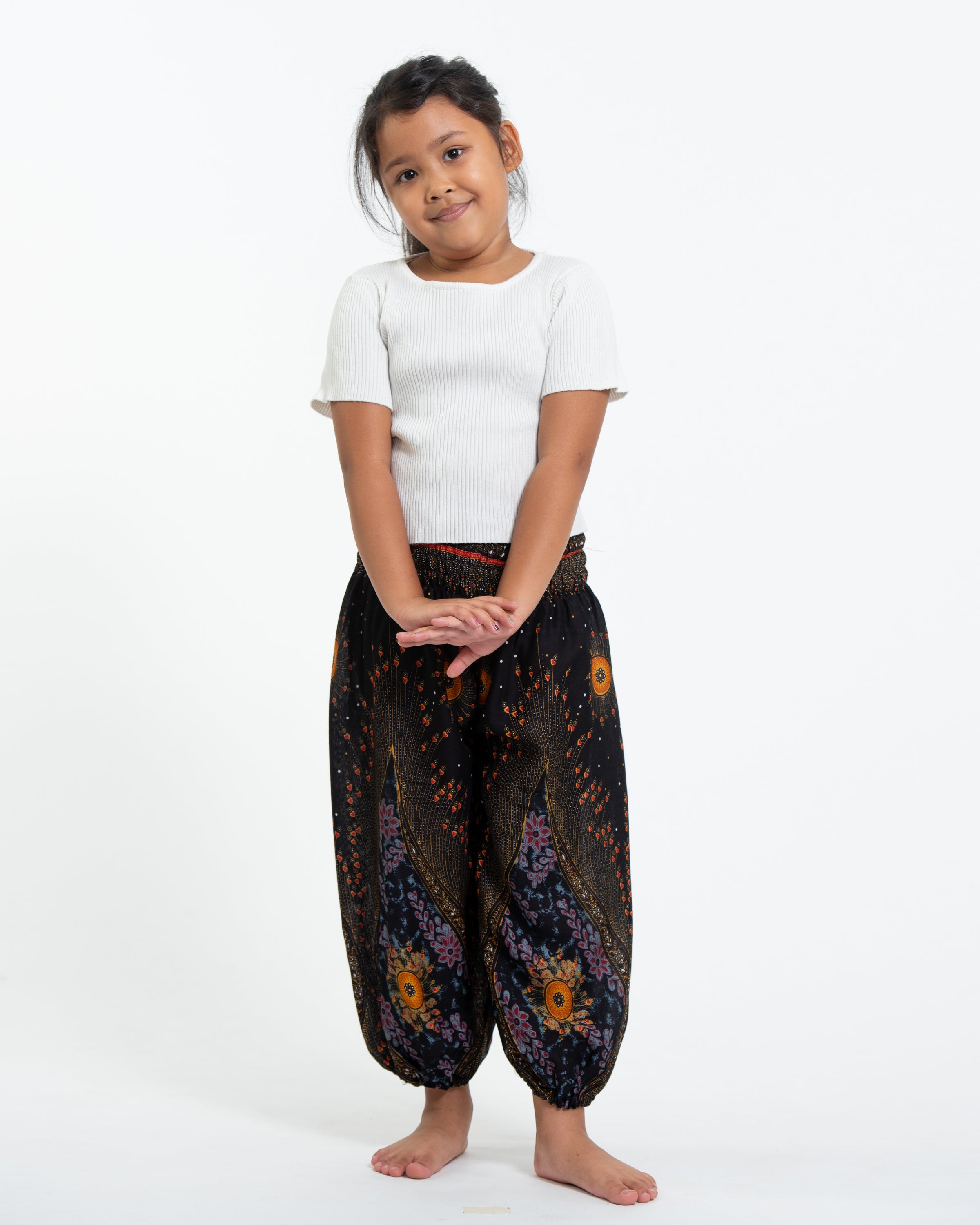 Pack of 3 - Kids Unisex High Cut Harem Pants 03