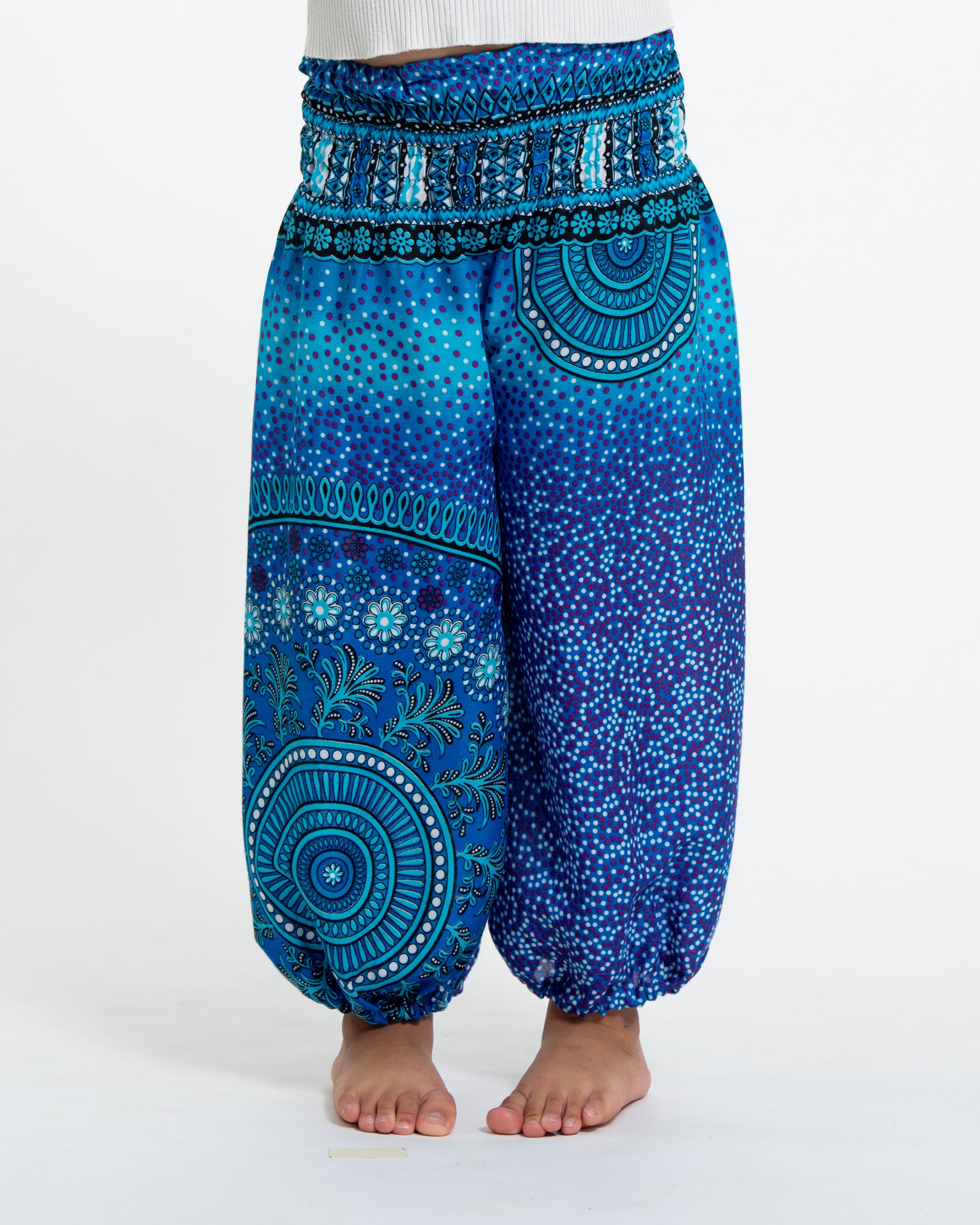 Pack of 3 - Kids Unisex High Cut Harem Pants 03