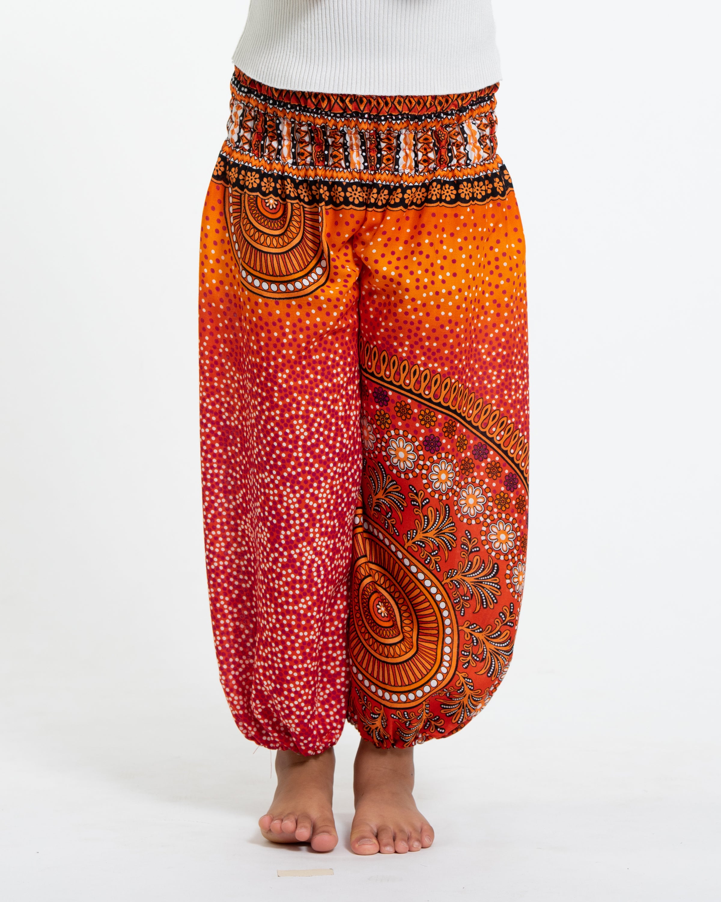 Pack of 3 - Kids Unisex High Cut Harem Pants 02