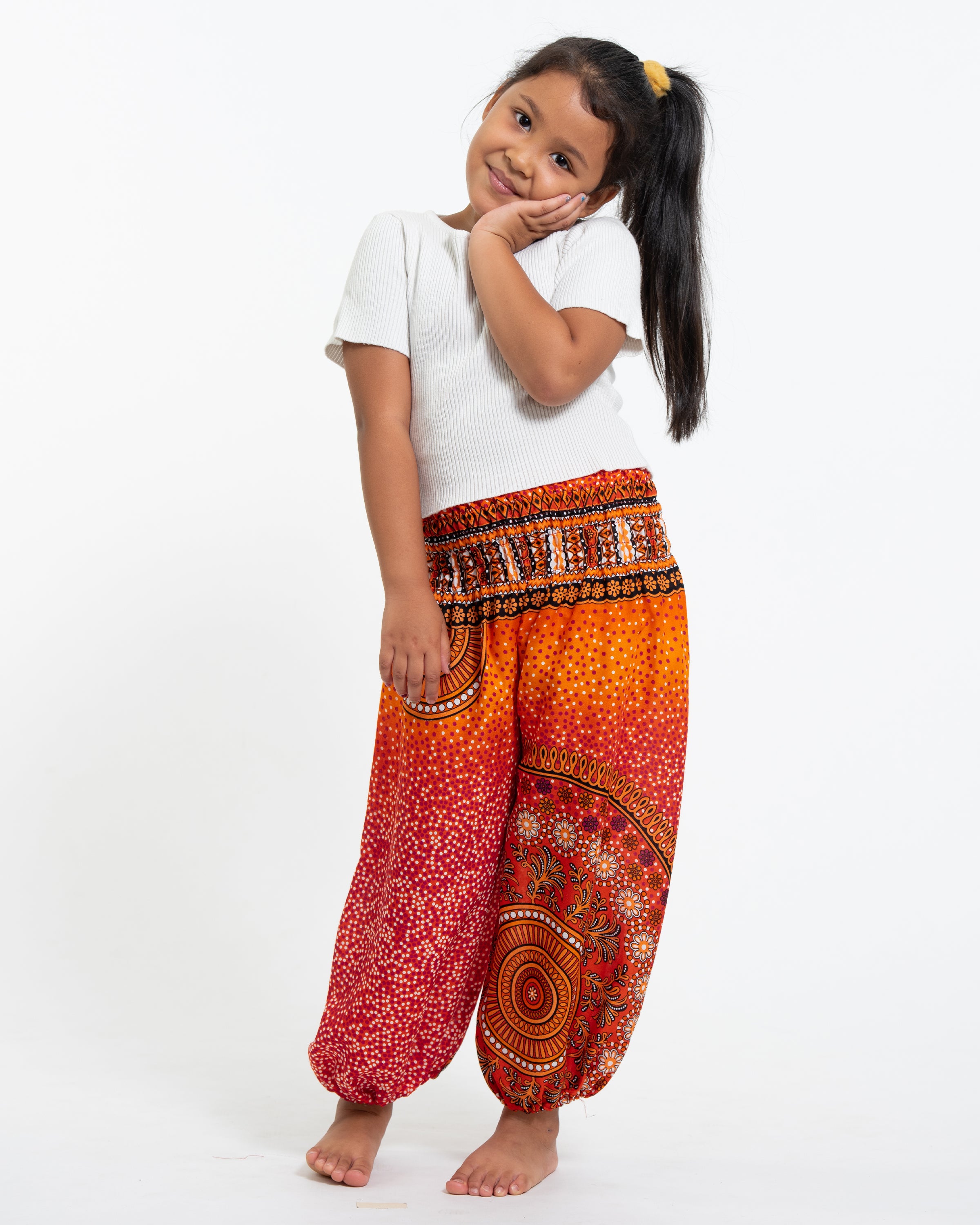Pack of 3 - Kids Unisex High Cut Harem Pants 02