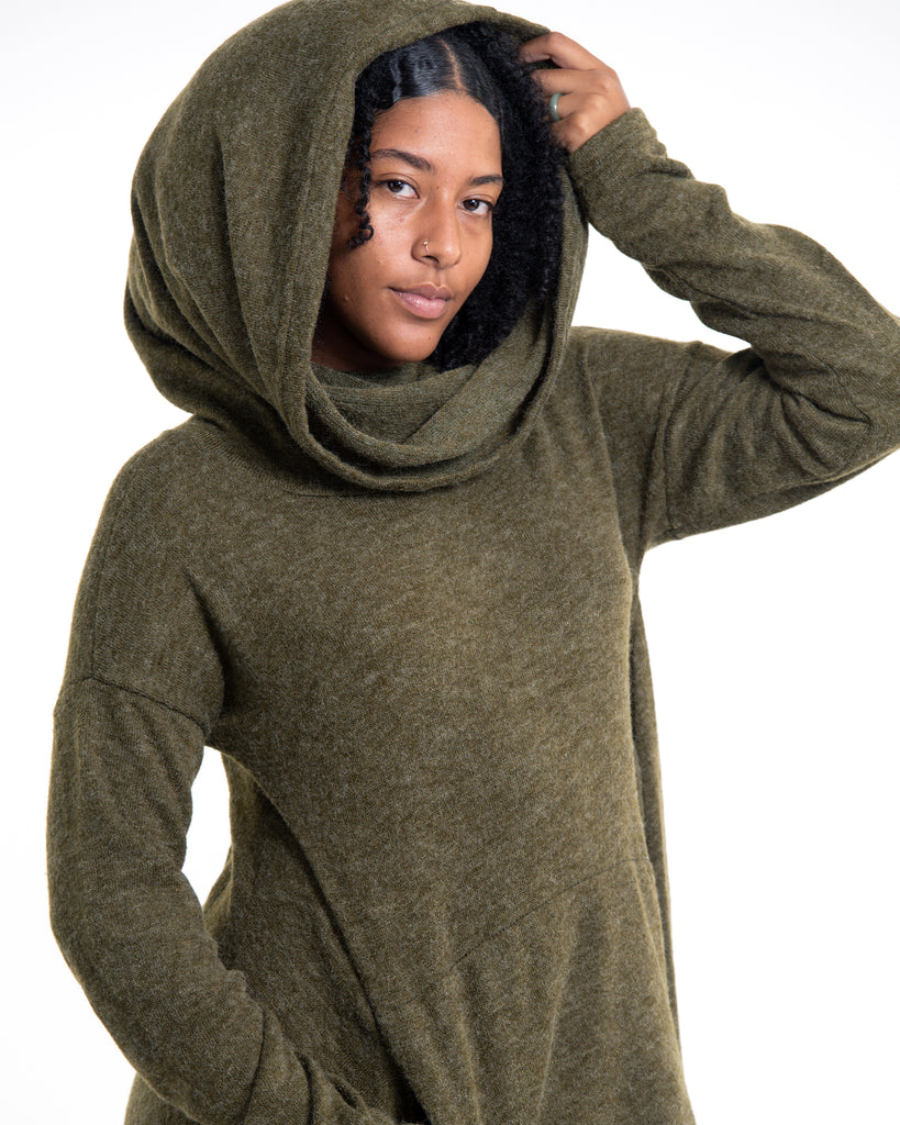 Long hooded best sale