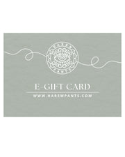Harem Pants E-Gift Card