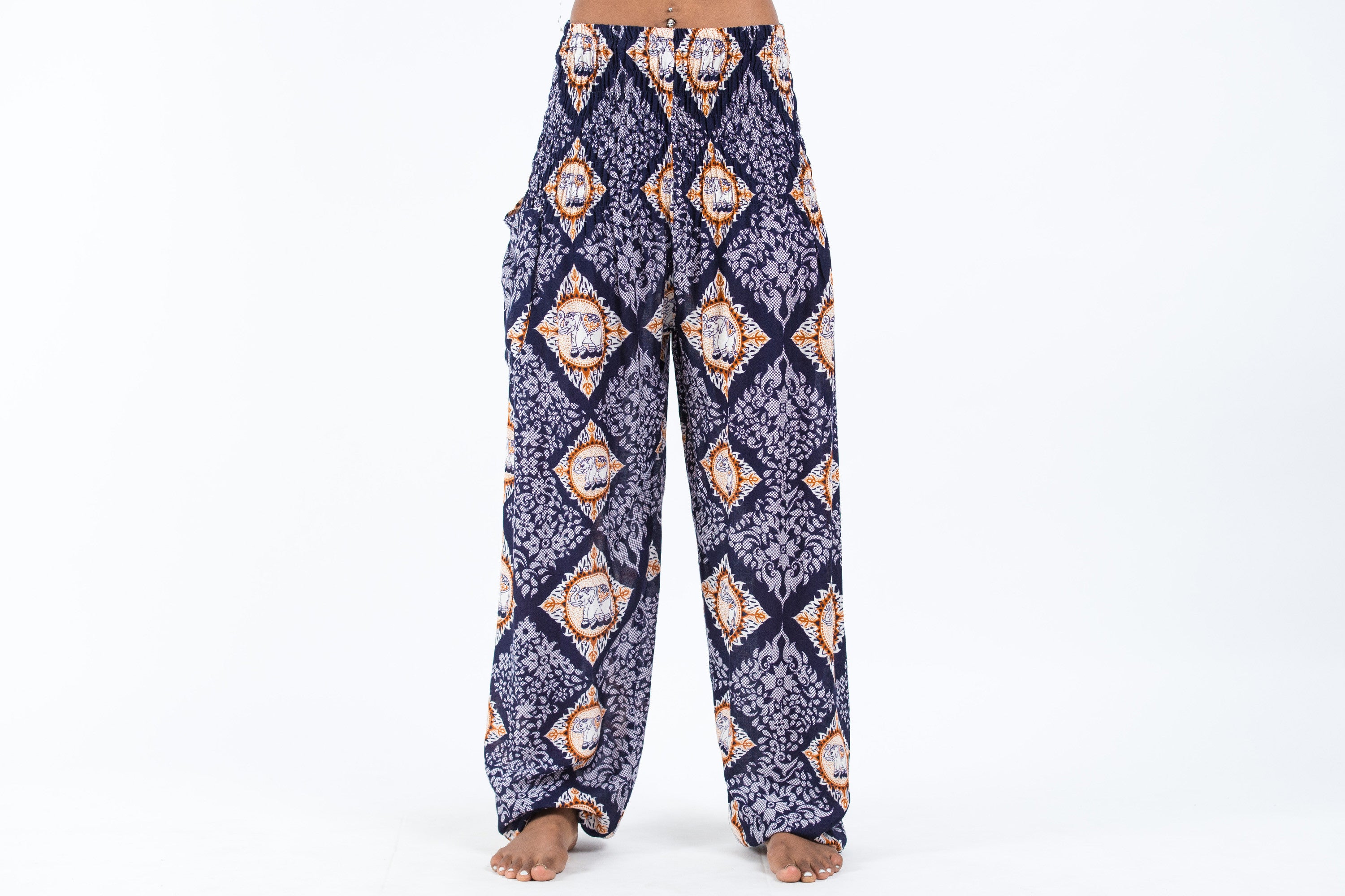 Diamond Elephant Women's Elephant Pants in Purple