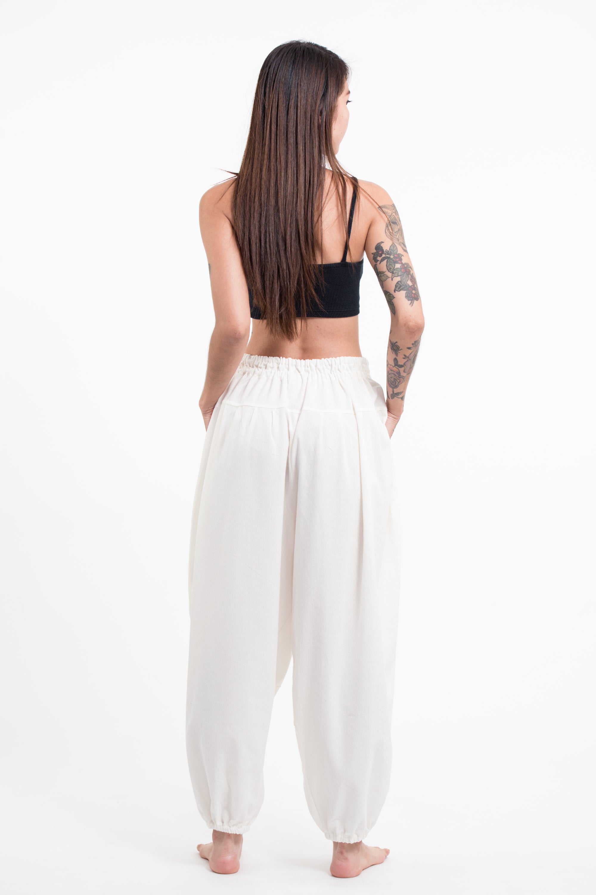 Parachute Pants Woman Women's Boho Cotton Harem Pants