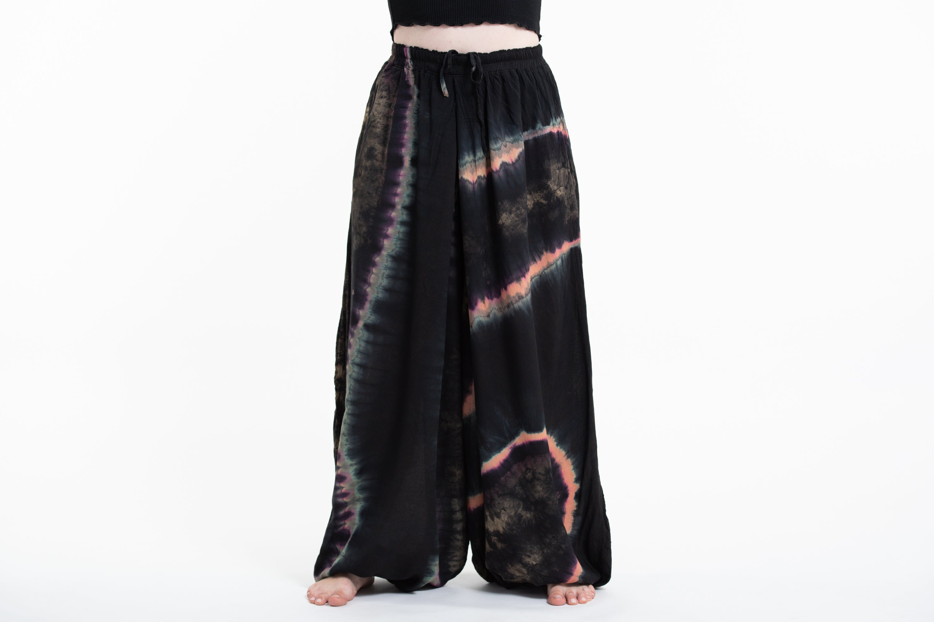 Tie Dye Women Balloon Harem Pants 04