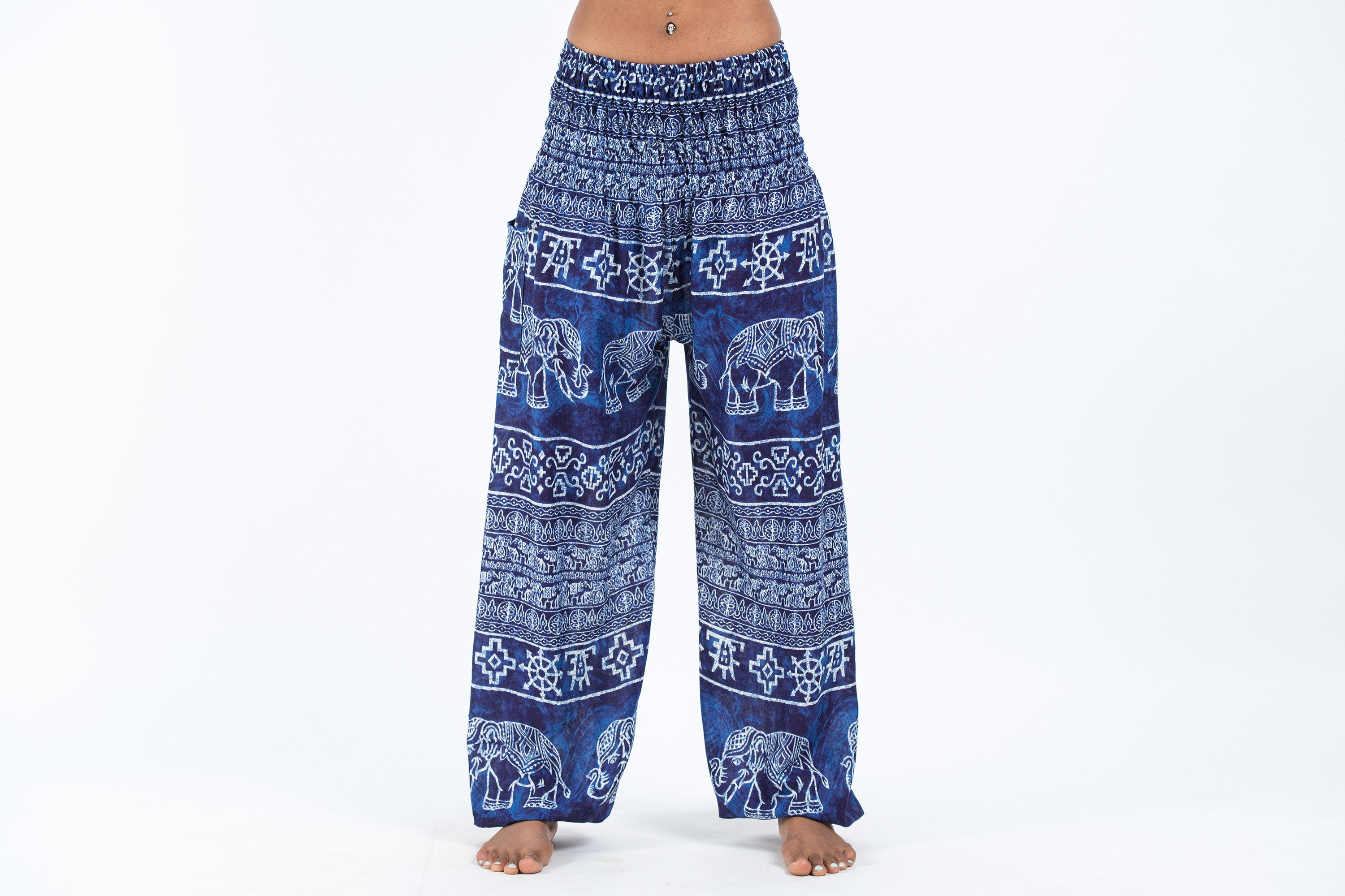 Marble Elephant Women's Elephant Pants in Blue