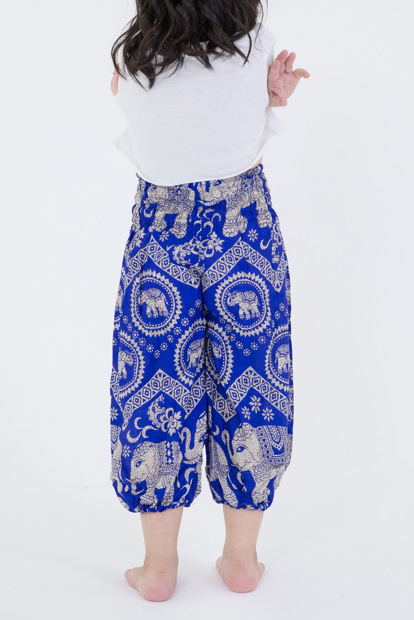 Imperial Elephant Kids Elephant Pants in Blue