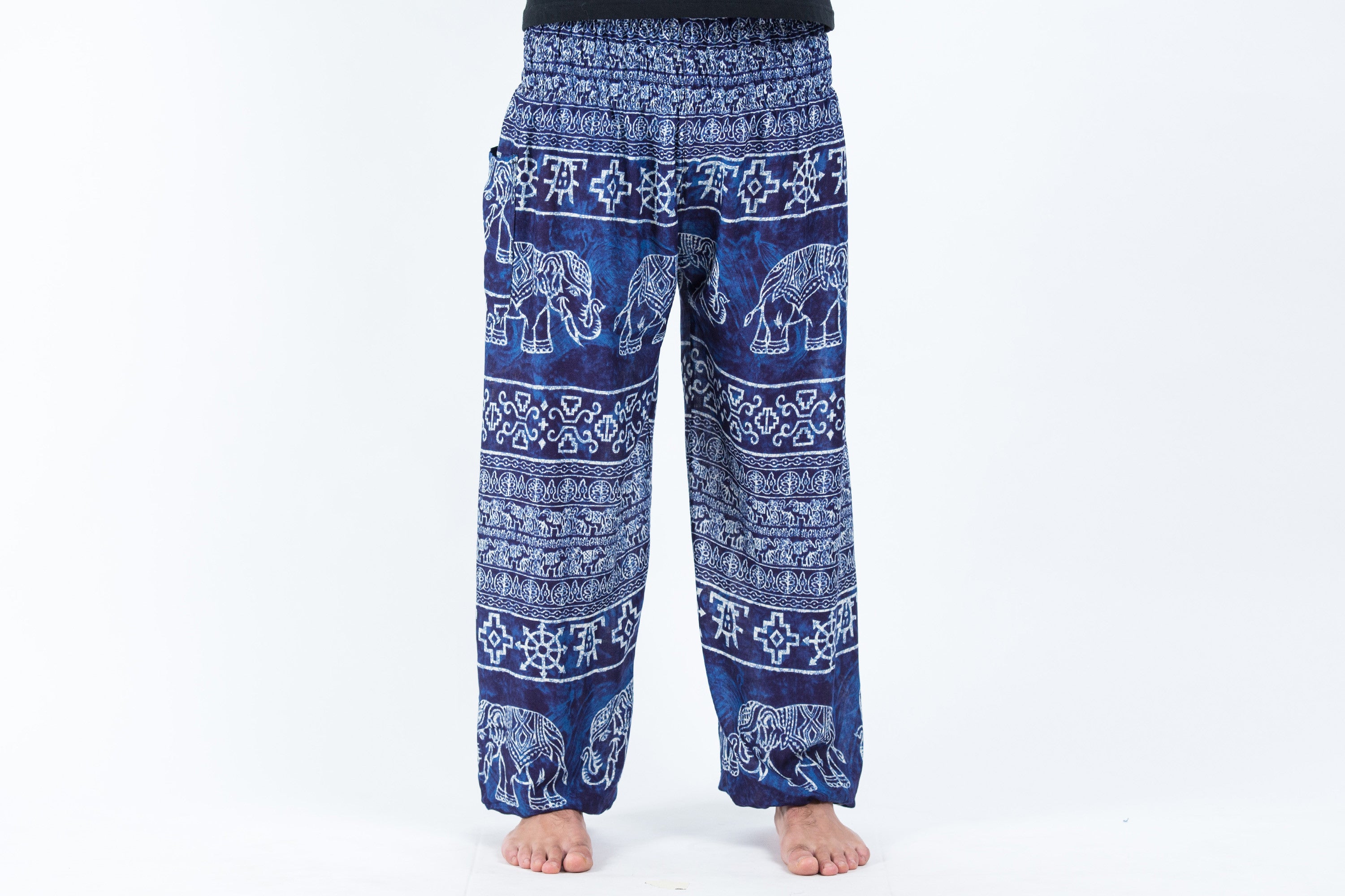 Marble Elephant Men's Elephant Pants in Blue