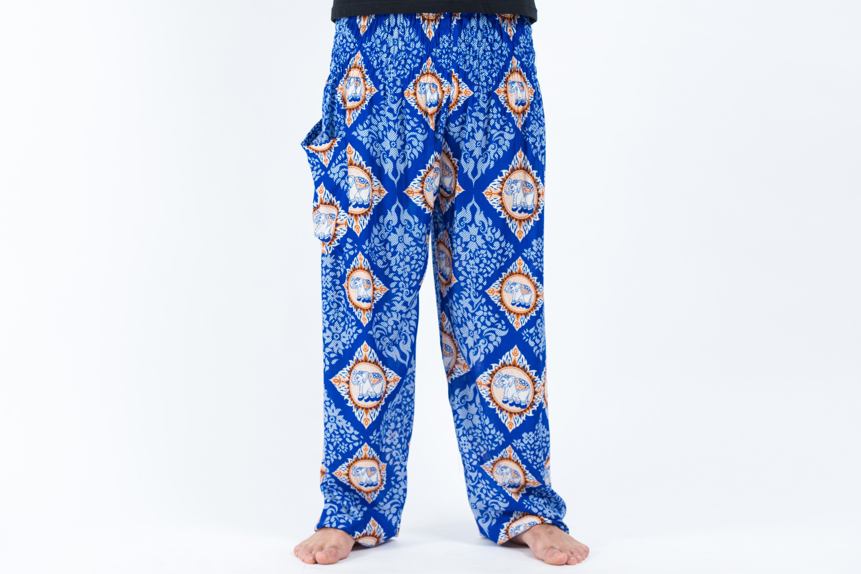 Diamond Elephant Men's Elephant Pants in Blue