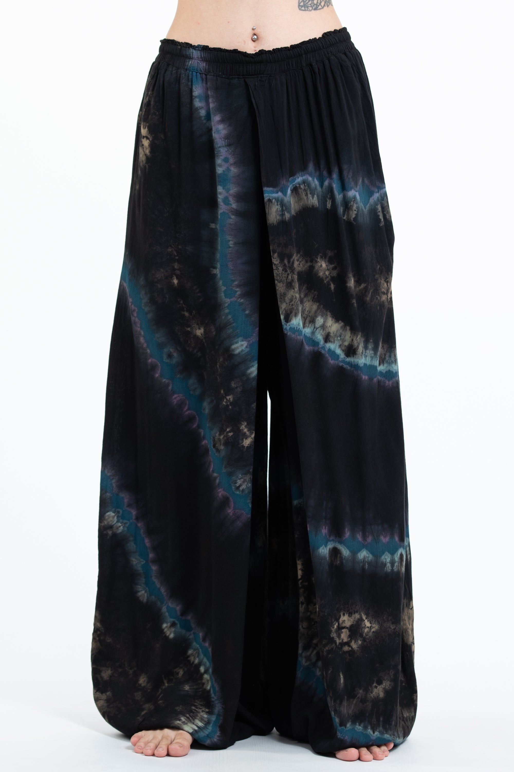 Tie dye Men Balloon Harem Pants 01