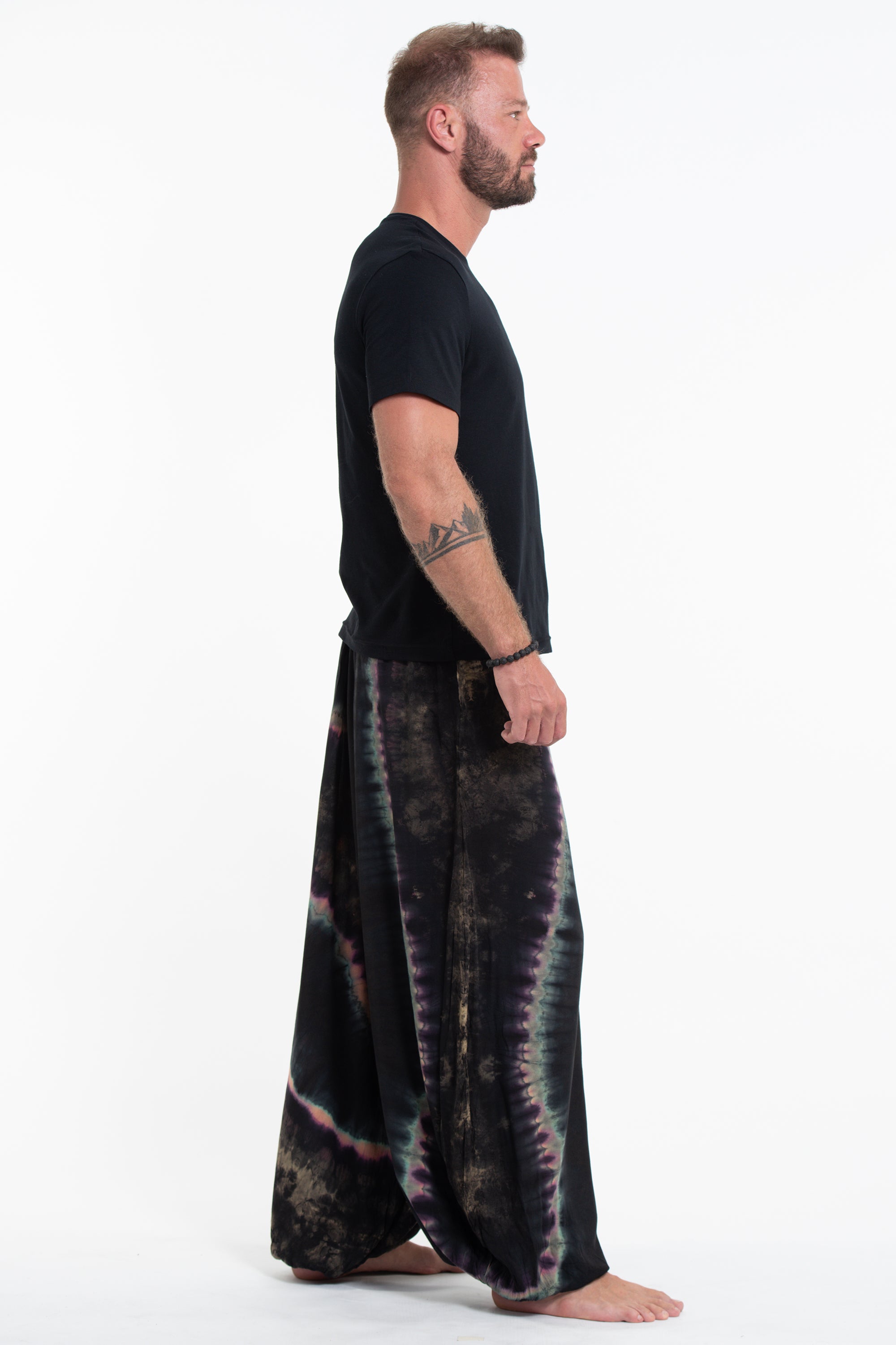 Tie Dye Men Balloon Harem Pants 04
