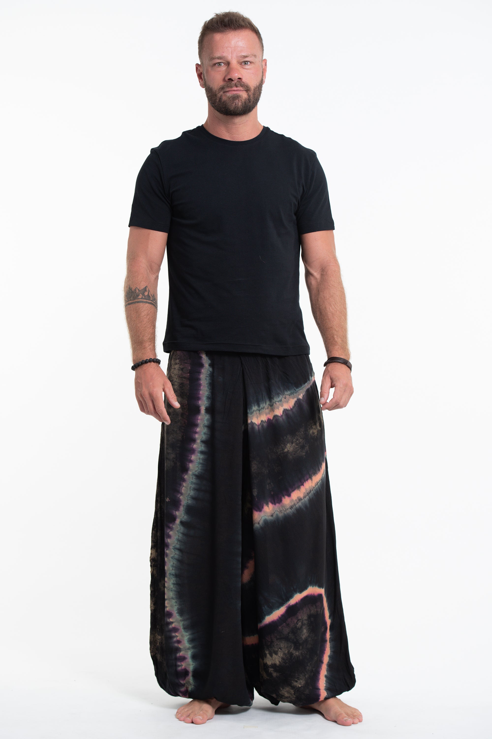Tie Dye Men Balloon Harem Pants 04