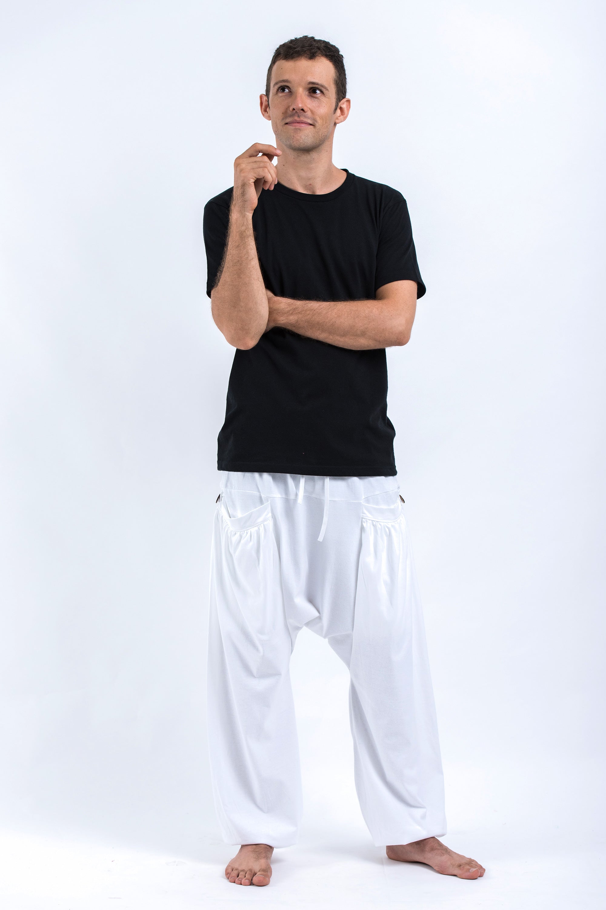 Harem pants men in cotton # 2