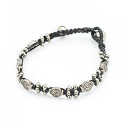 Hill Tribe Silver Bead And Tribal Charm Bracelets