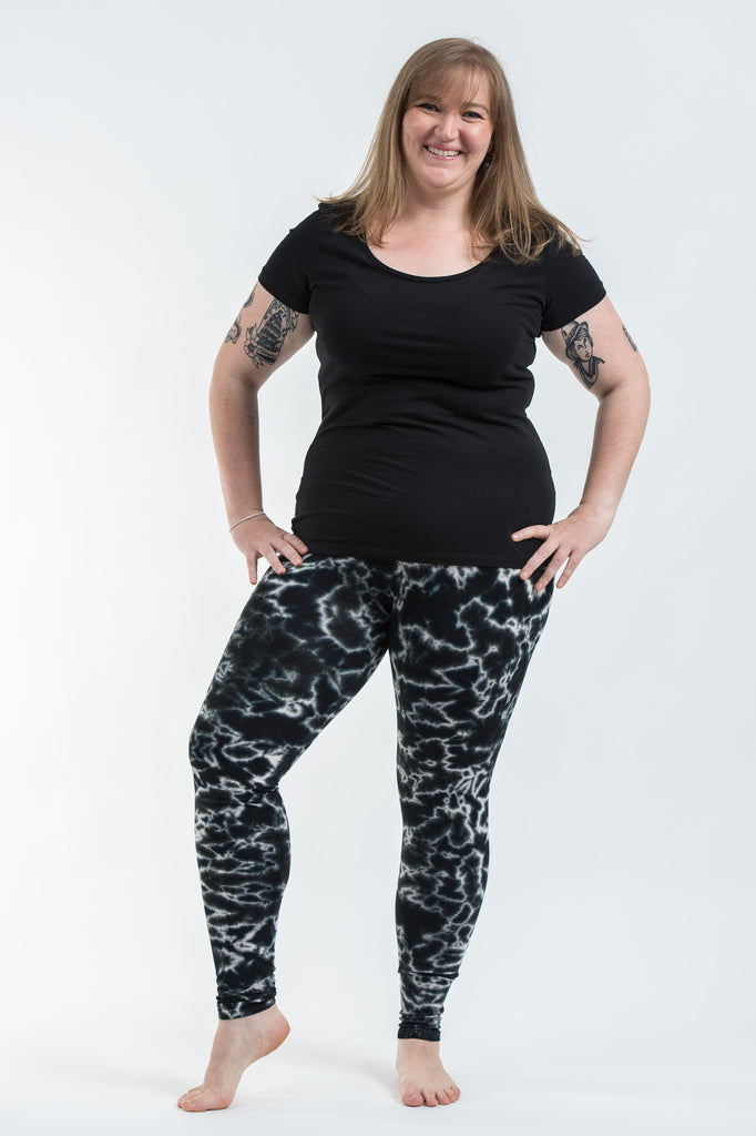Cheap plus size leggings with designs cheap