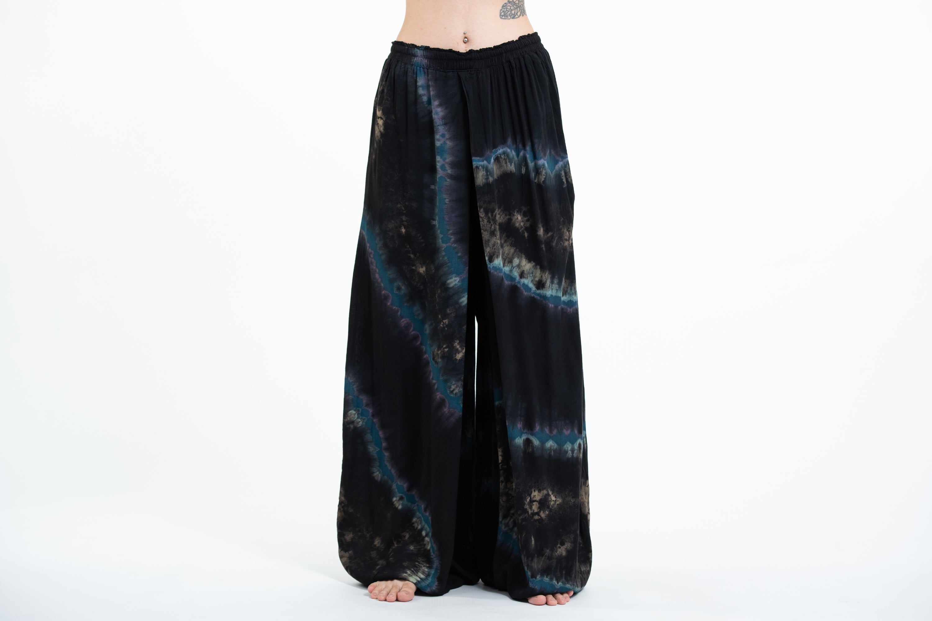 Tie dye Women Balloon Harem Pants 01