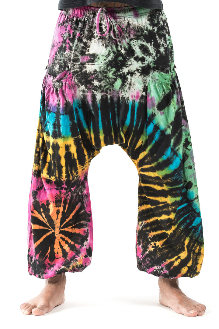 Tie Dye Harem Pants - Plus