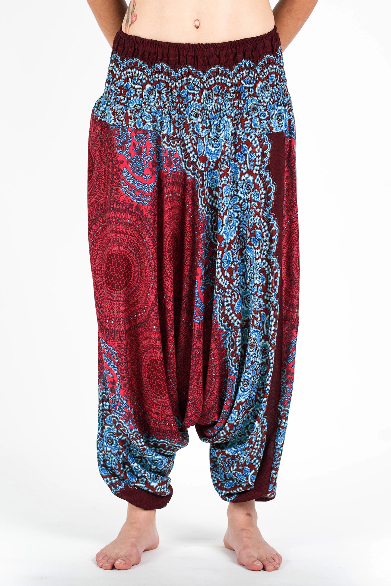 Red Harem Pants, Kimonos, and Accessories