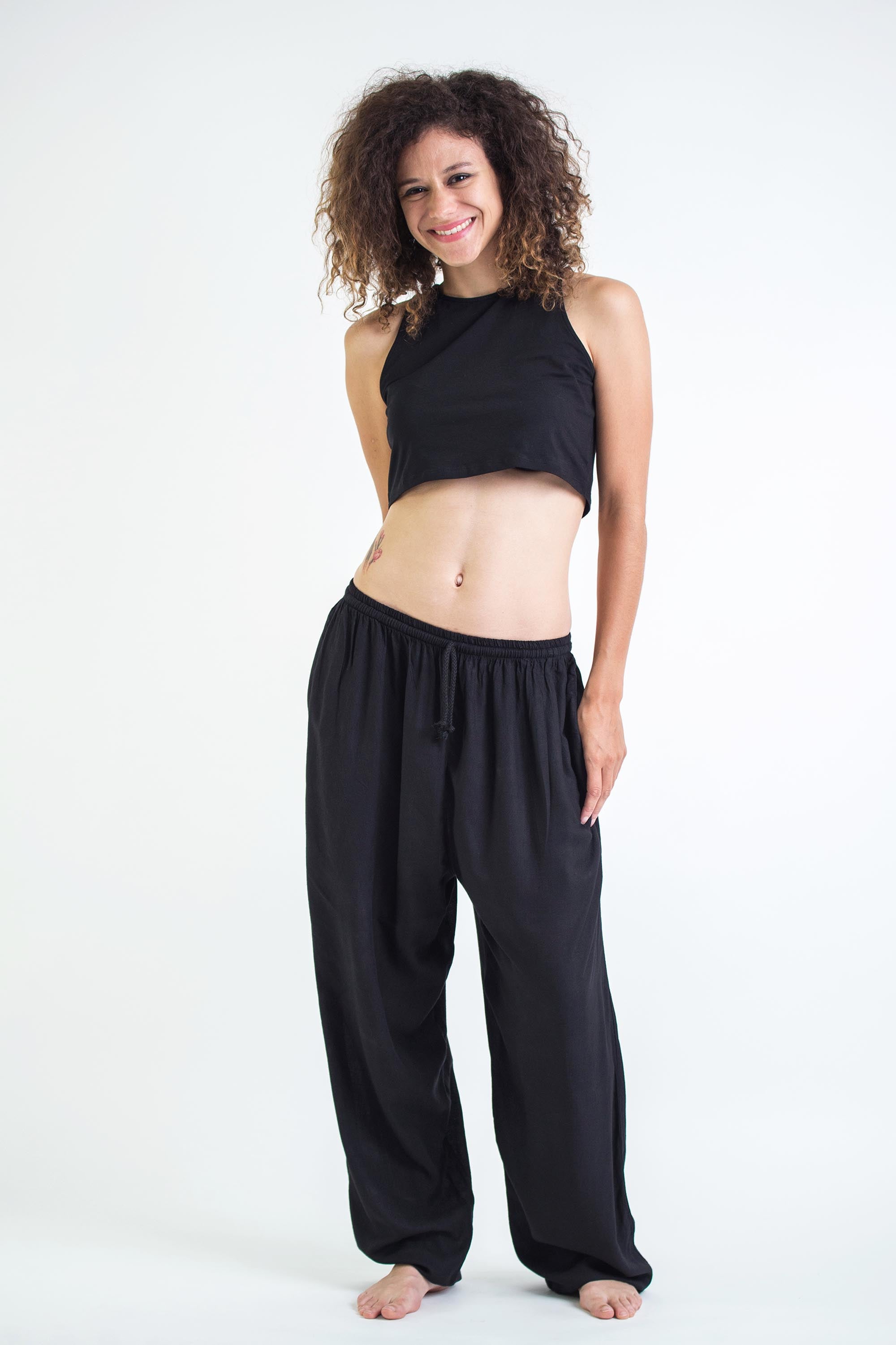 Buy Cation Black Color-Block Mid rise Fitted Track Pants for Women Online @  Tata CLiQ