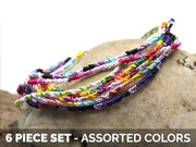 Friendship Woven String Bracelet 6 Pcs. PACK
