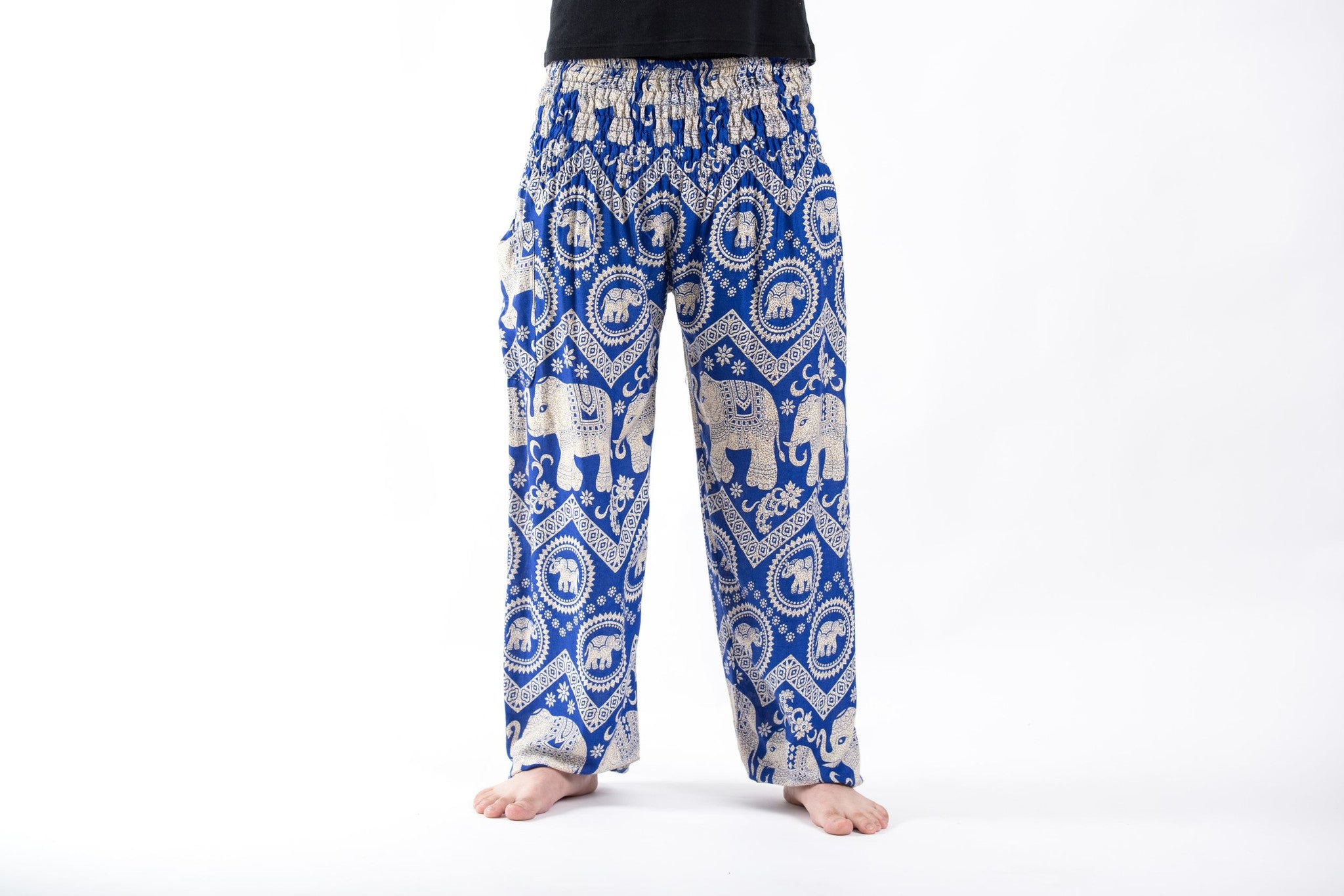 Imperial Elephant Men's Elephant Pants in Blue